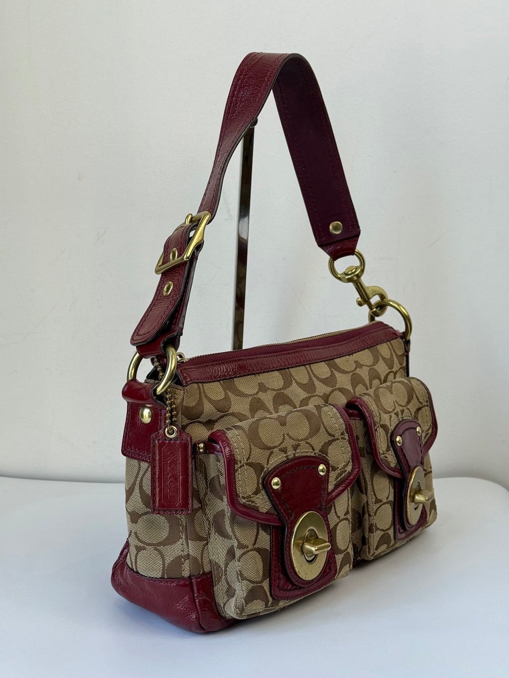 Rare Coach 65th Anniversary Legacy Bag Limited Edition Satchel Bag 00s Y2K HandBag