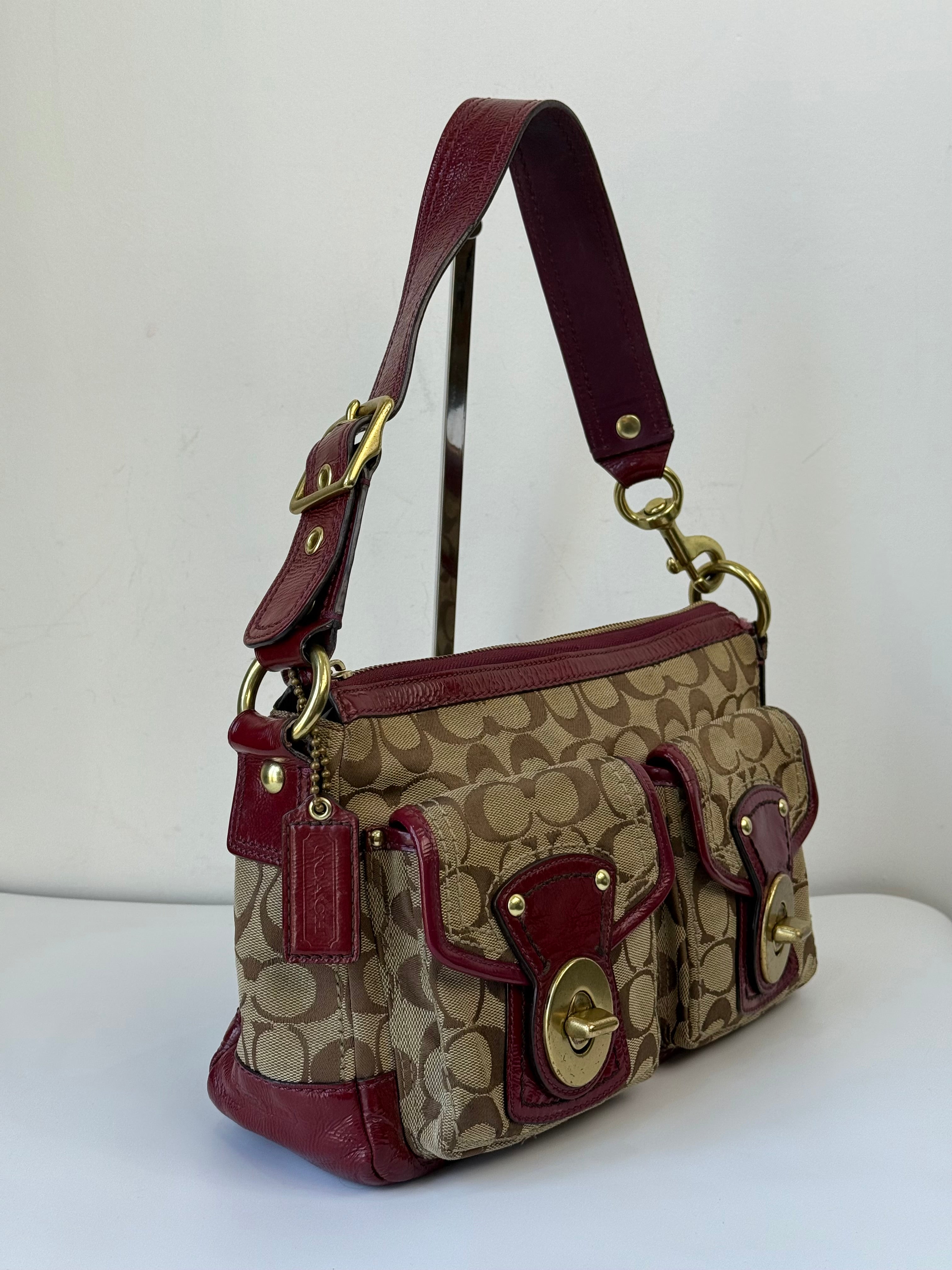Rare Coach 65th Anniversary Legacy Bag Limited Edition Satchel Bag 00s Y2K HandBag