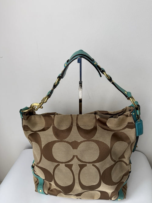 Vintage Coach Carly Bag Coach Signature Hobo Bag 00s Y2K Bag