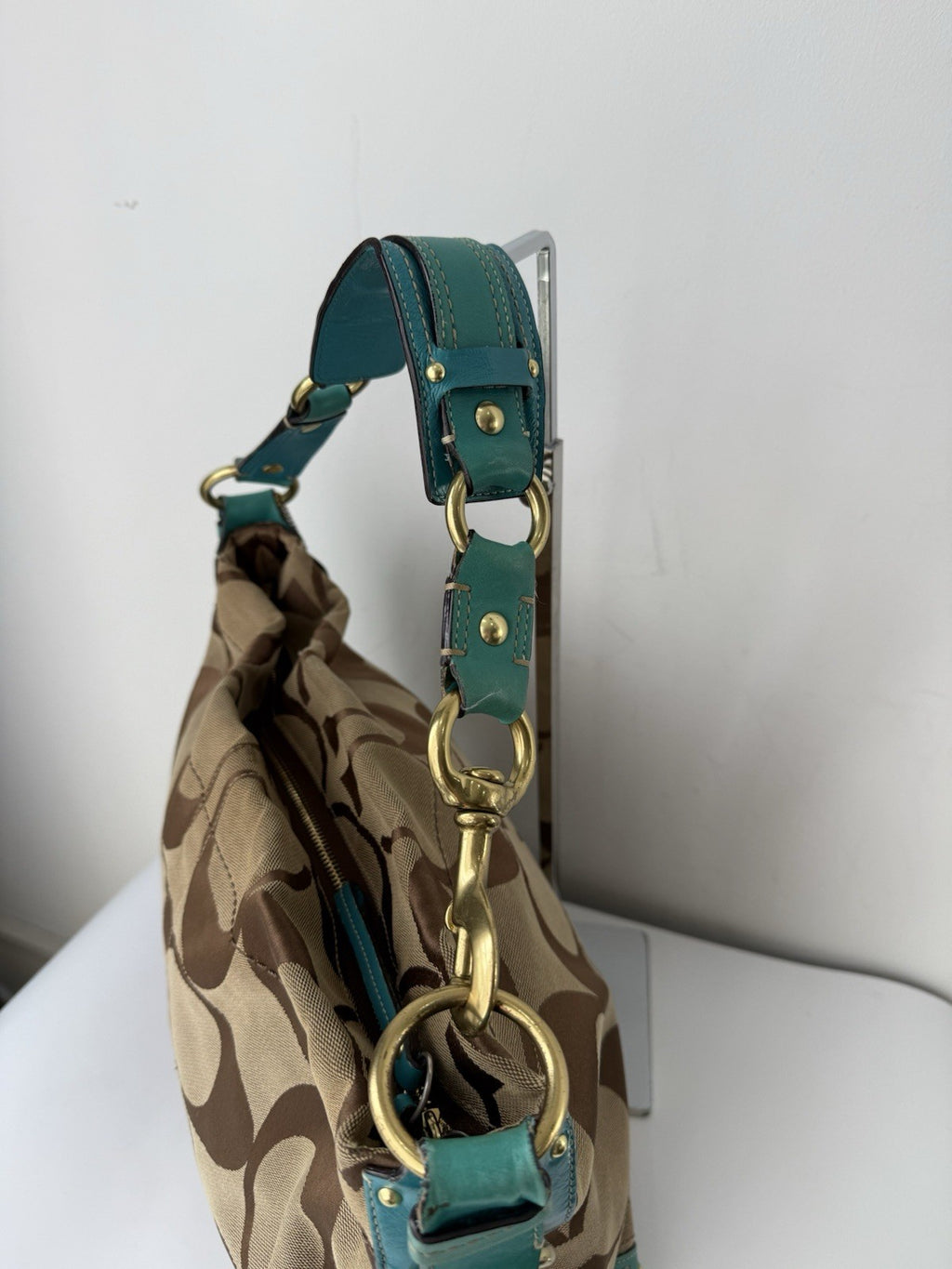 Vintage Coach Carly Bag Coach Signature Hobo Bag 00s Y2K Bag