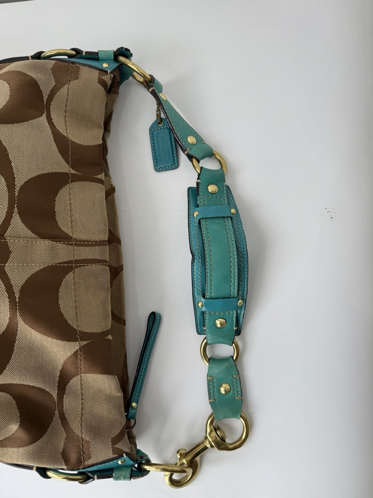 Vintage Coach Carly Bag Coach Signature Hobo Bag 00s Y2K Bag