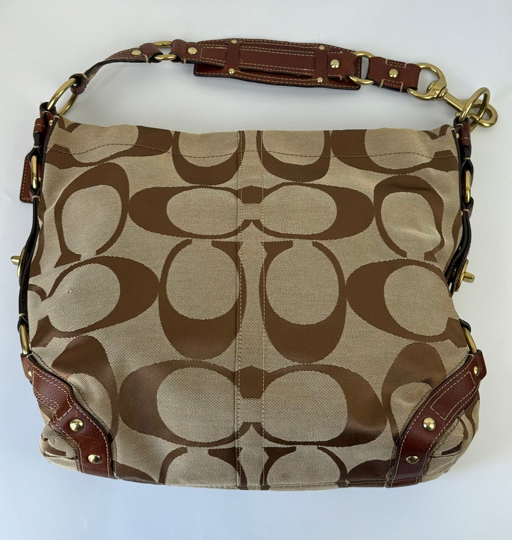 Vintage Coach Carly Bag Coach Signature Hobo Bag 00s Y2K Bag