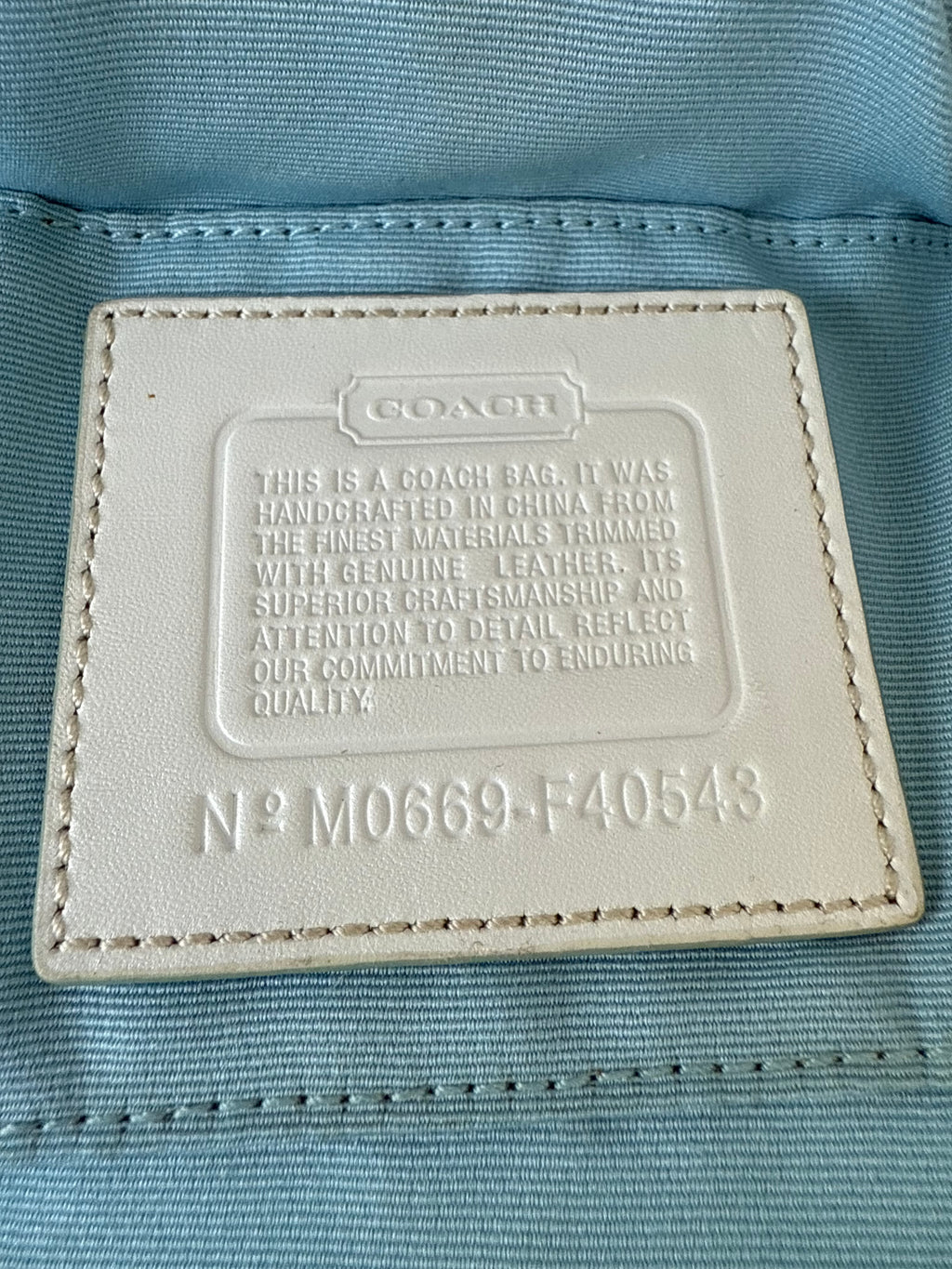 Vintage Coach Bumble Bee Bag Coach Signature Handbag 00s Y2K