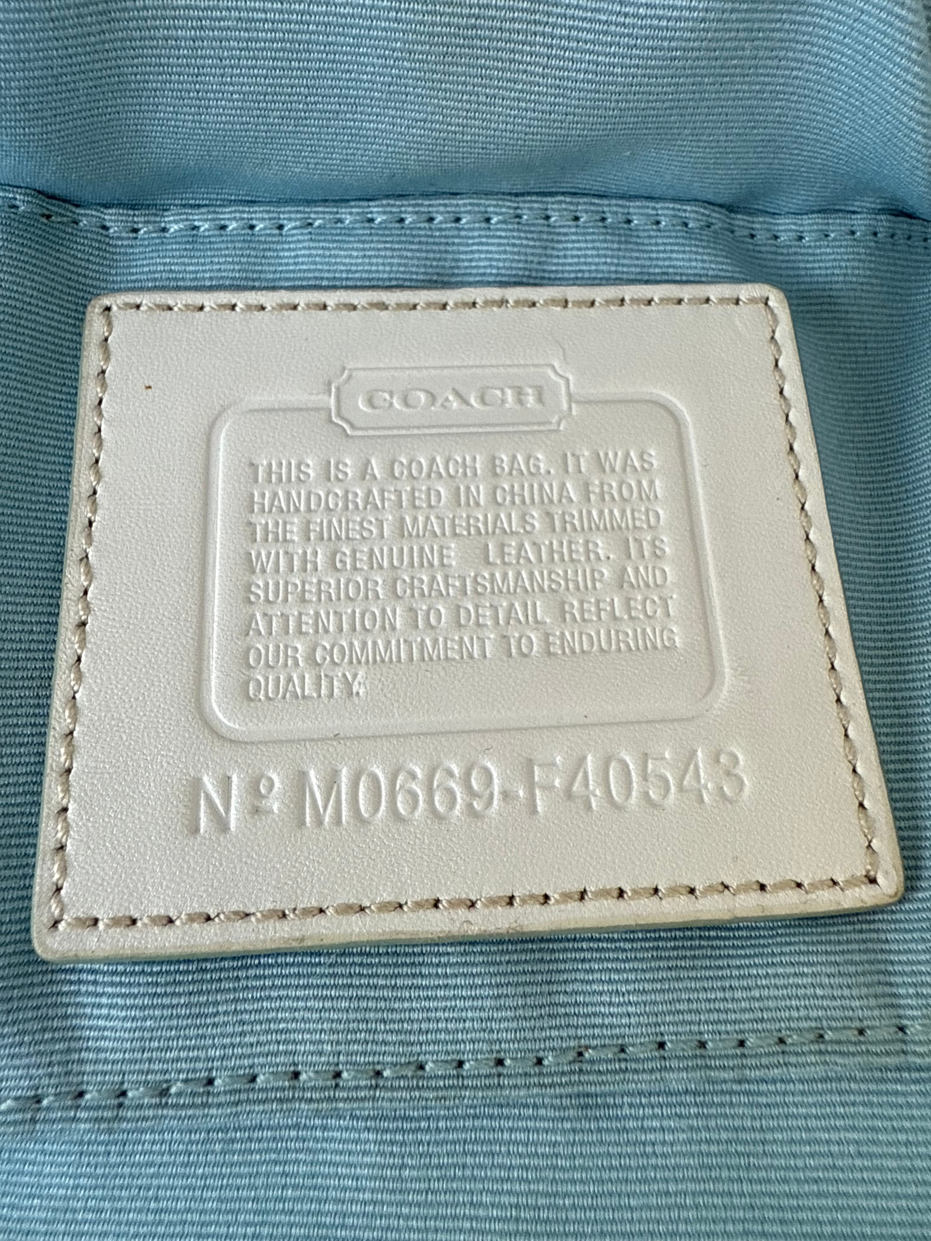 Vintage Coach Bumble Bee Bag Coach Signature Handbag 00s Y2K