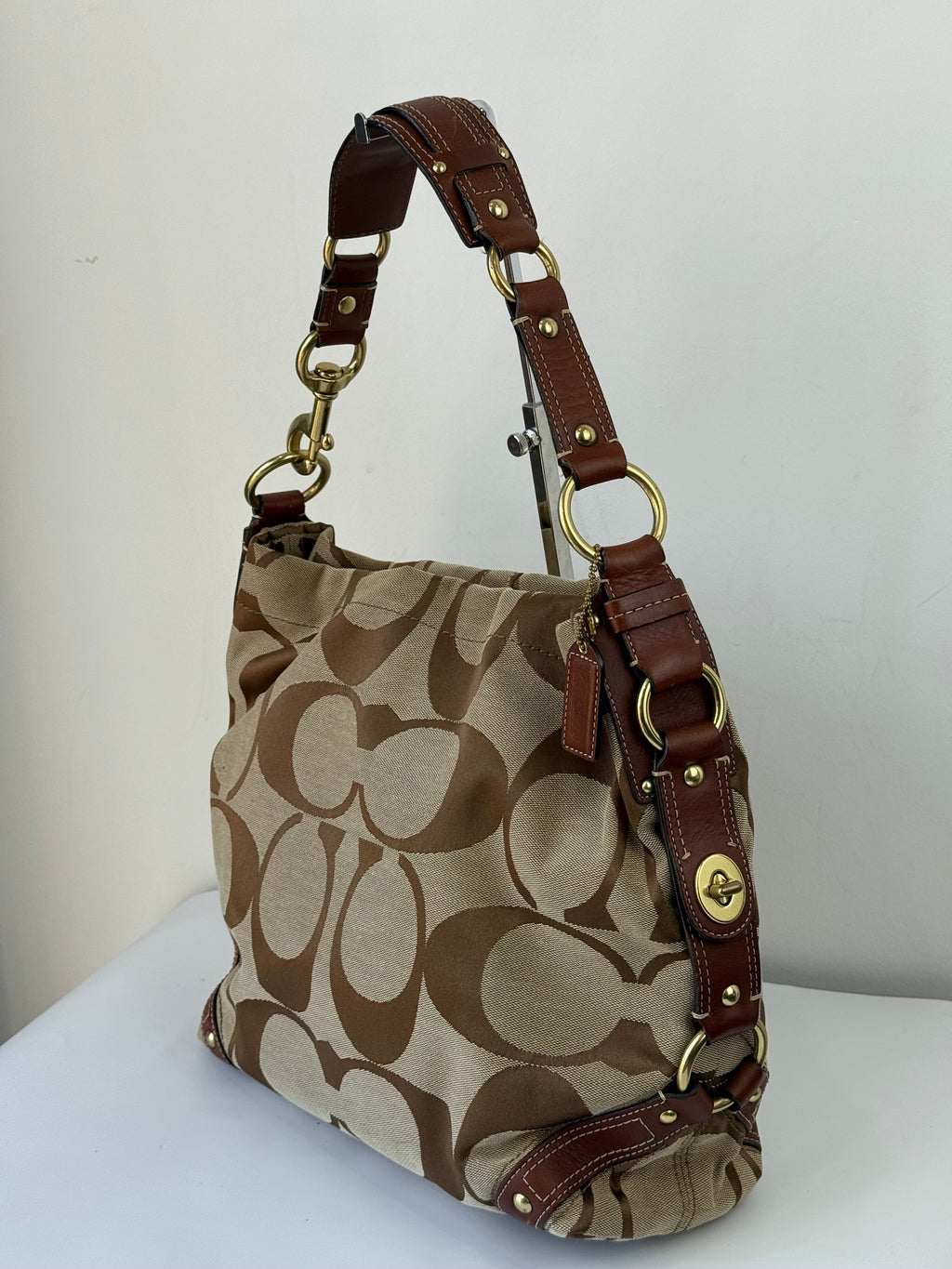 Vintage Coach Carly Bag Coach Signature Hobo Bag 00s Y2K Bag