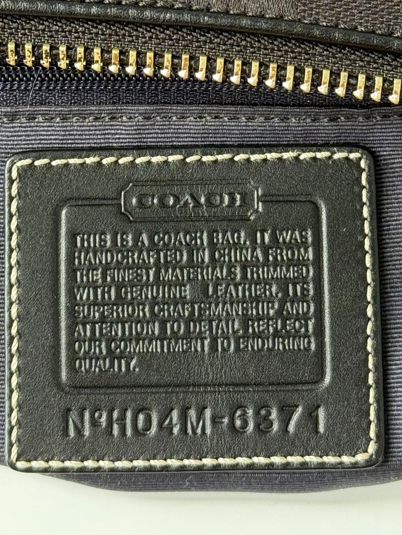 Vintage Coach Baguette East West Bag Black Signature Canvas Shoulder Bag Y2K