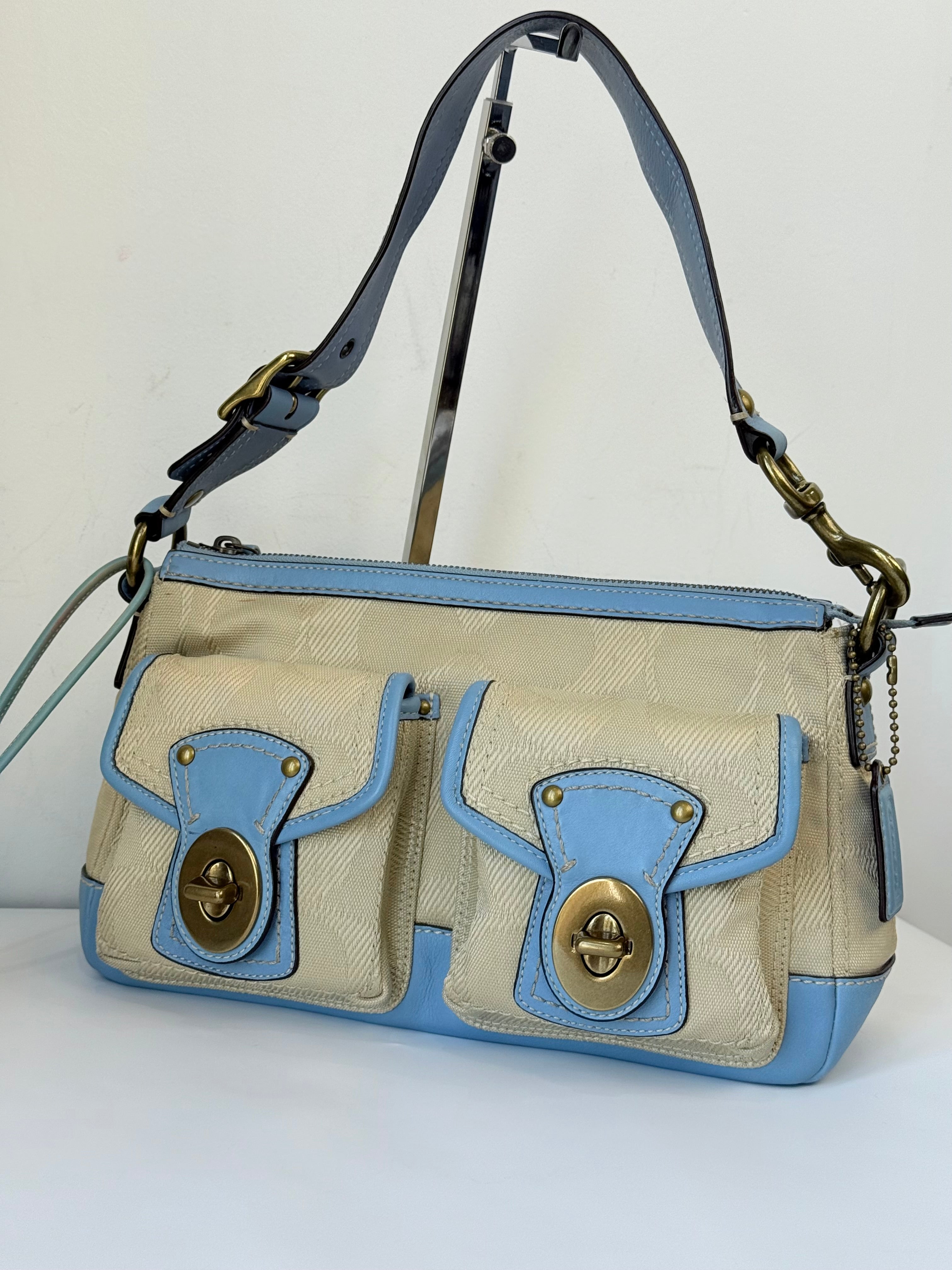 Rare Coach 65th Anniversary Legacy Bag Limited Edition Satchel Bag 00s Y2K HandBag