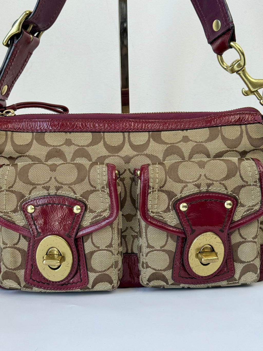Rare Coach 65th Anniversary Legacy Bag Limited Edition Satchel Bag 00s Y2K HandBag