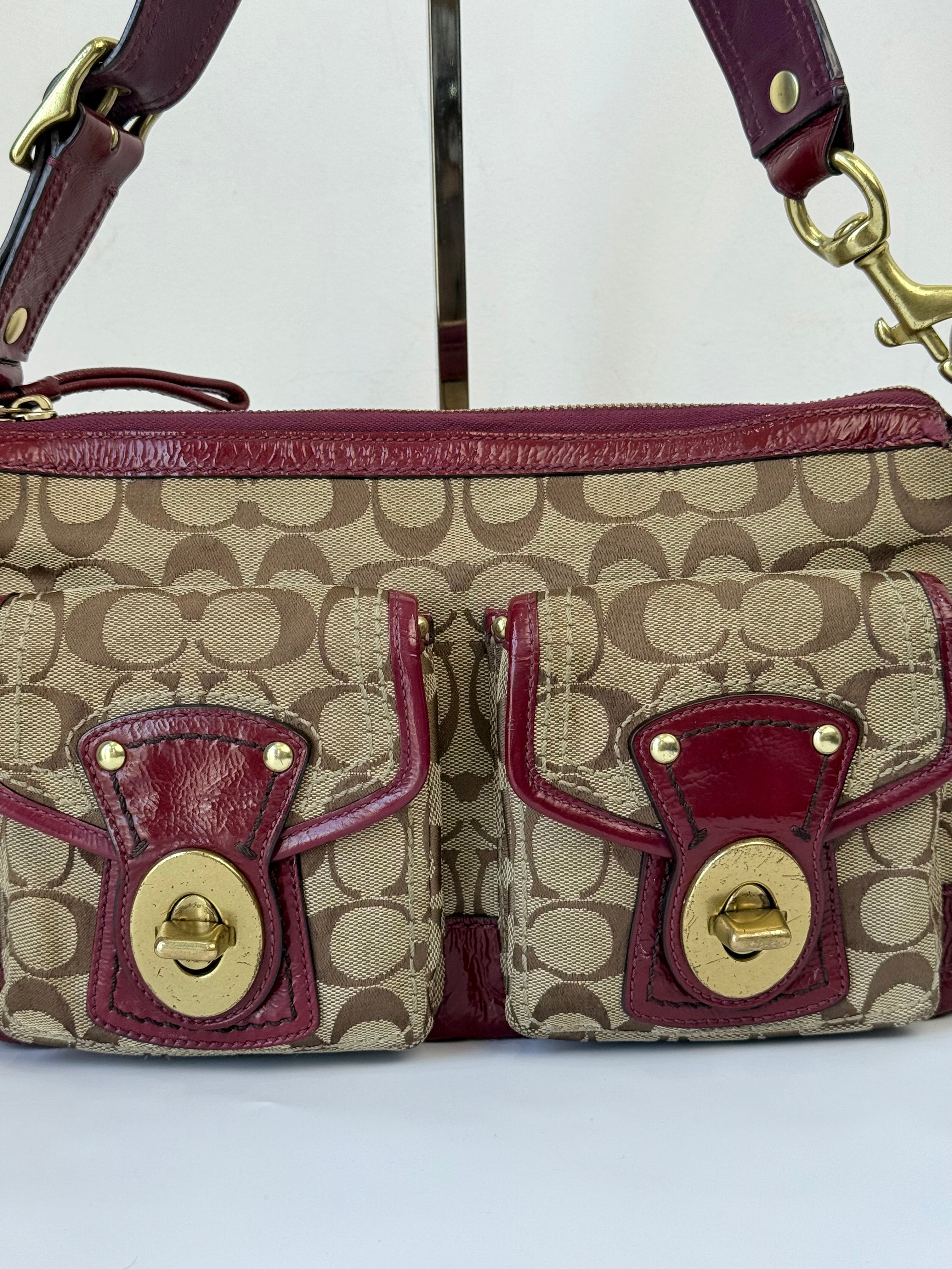 Rare Coach 65th Anniversary Legacy Bag Limited Edition Satchel Bag 00s Y2K HandBag