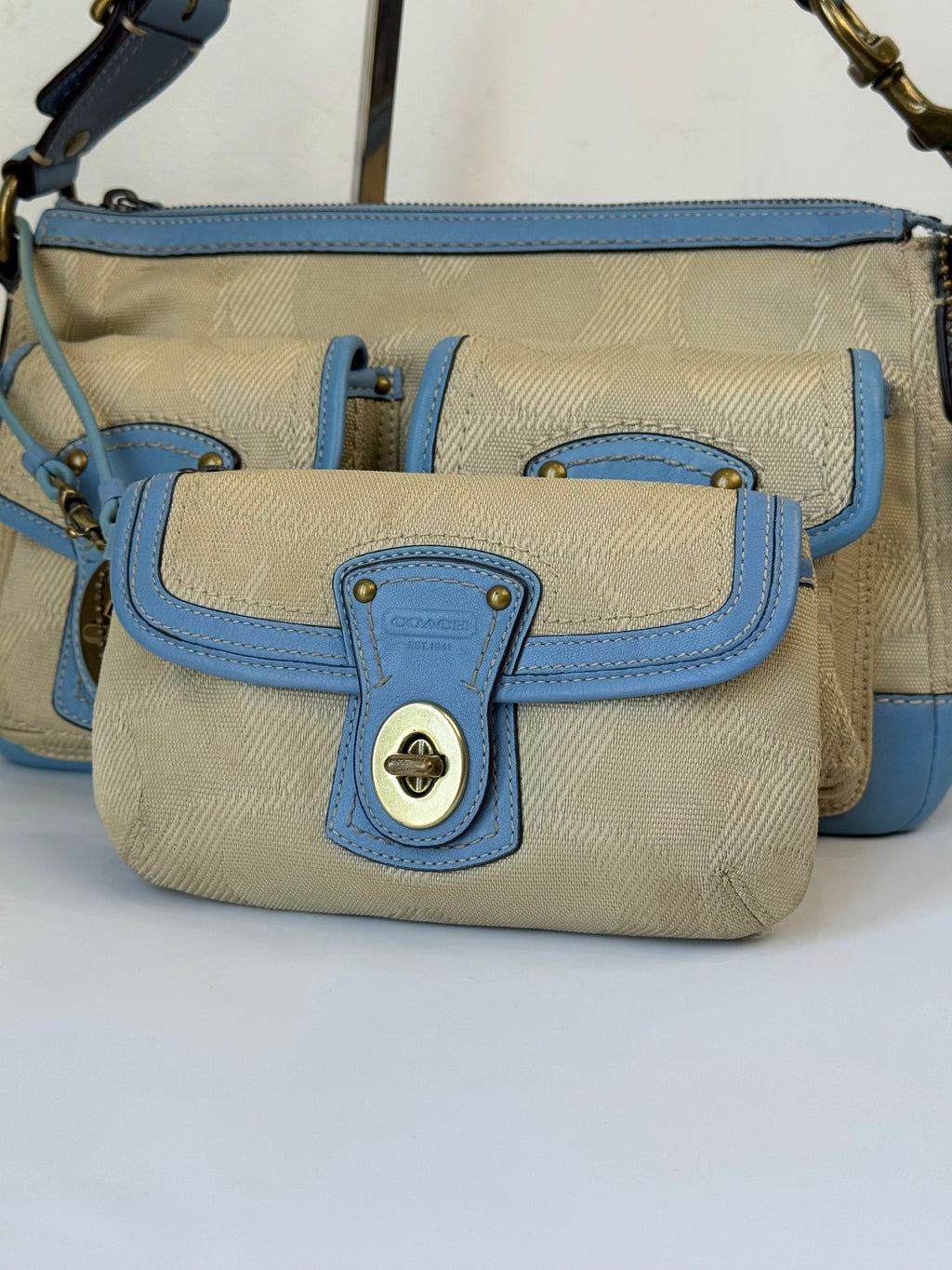 Rare Coach 65th Anniversary Legacy Bag Limited Edition Satchel Bag 00s Y2K HandBag