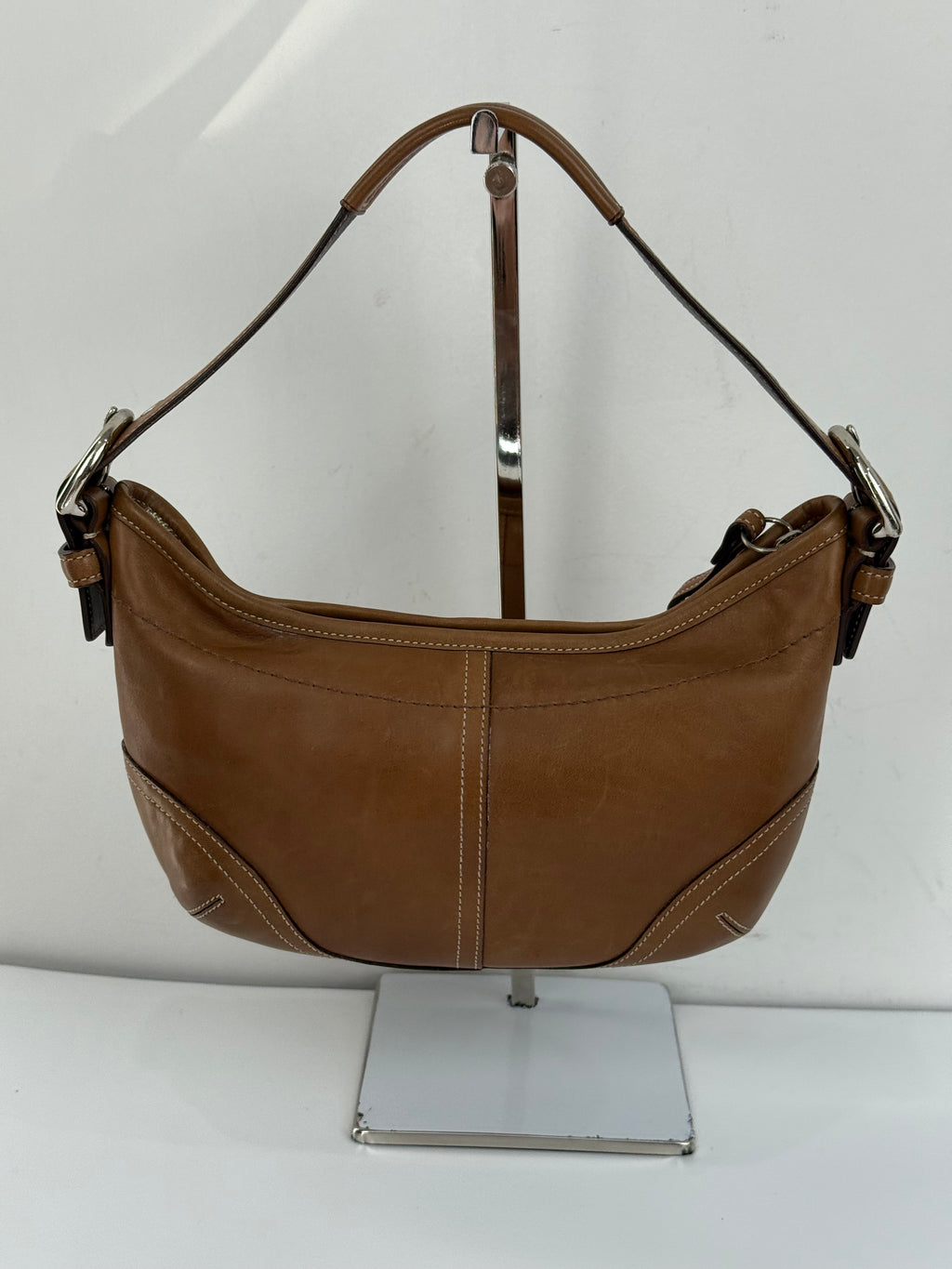 Vintage Coach Hobo Bag Coach Brown/Tan Leather Y2K HandBag