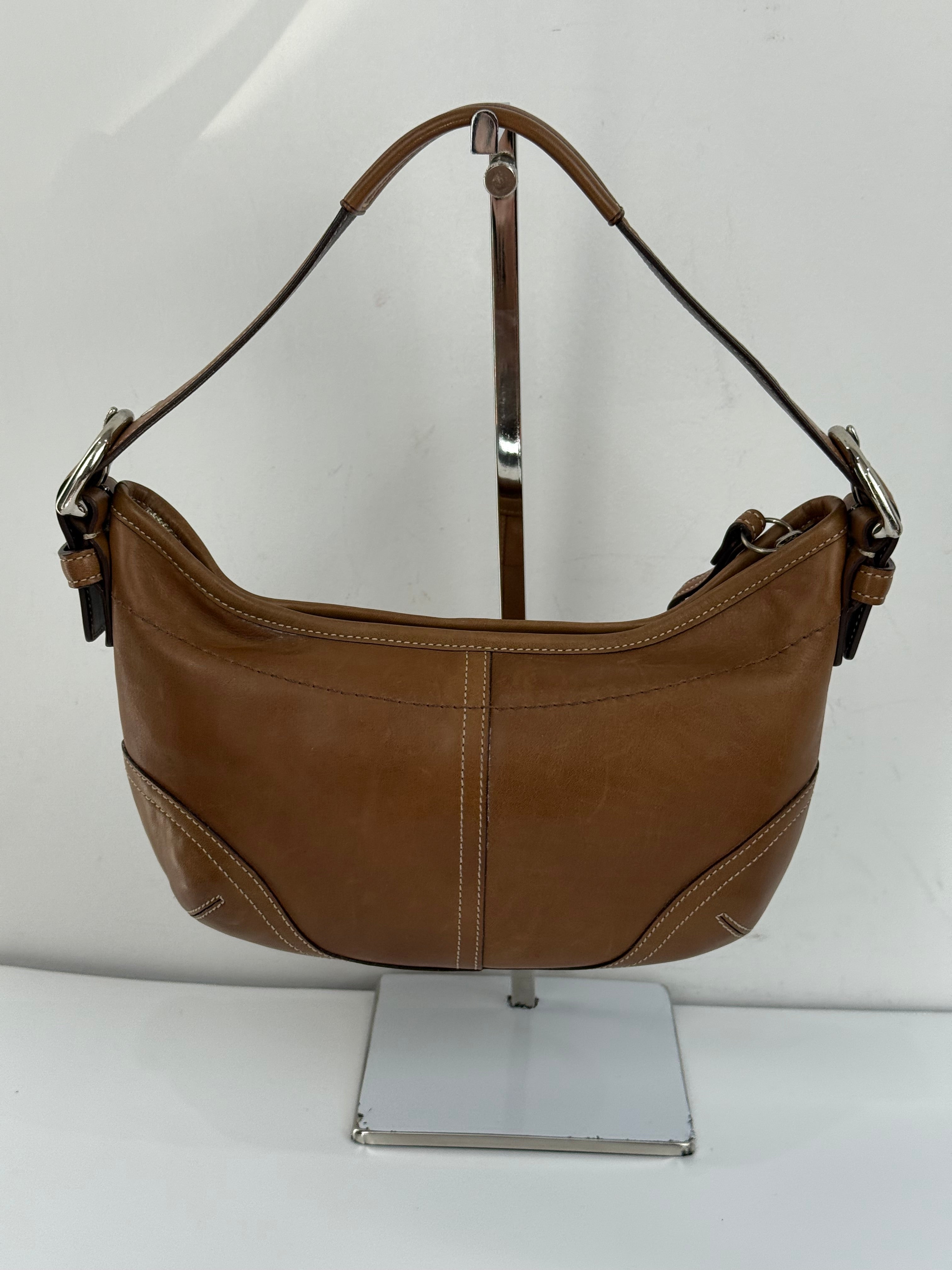 Vintage Coach Hobo Bag Coach Brown/Tan Leather Y2K HandBag