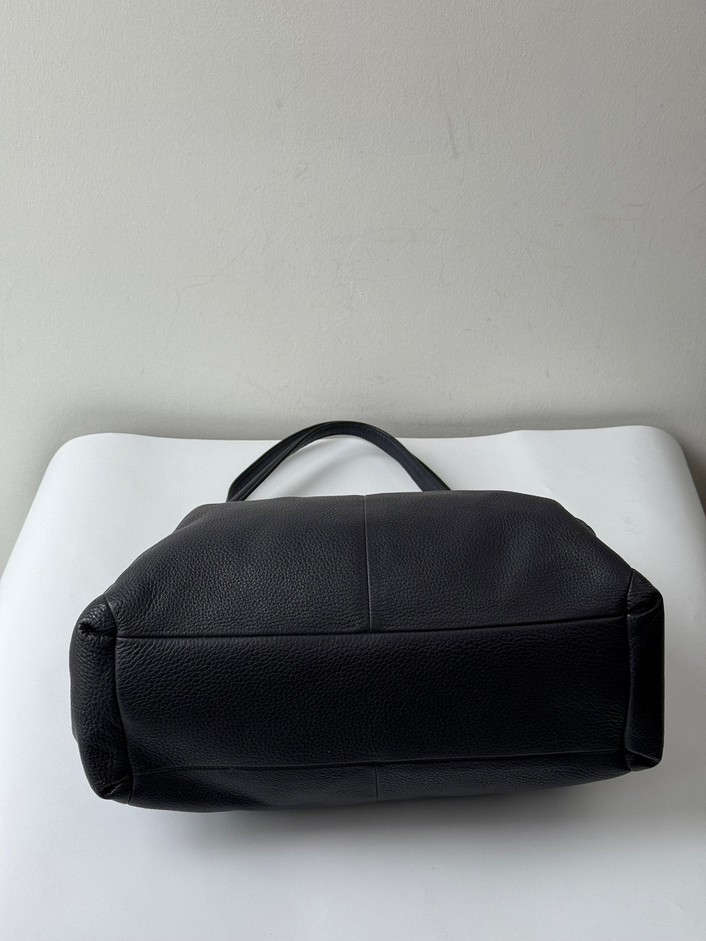 Vintage Coach Shoulder Bag 00s Y2K Coach Madison Phoebe Black Pebbled Leather Bag