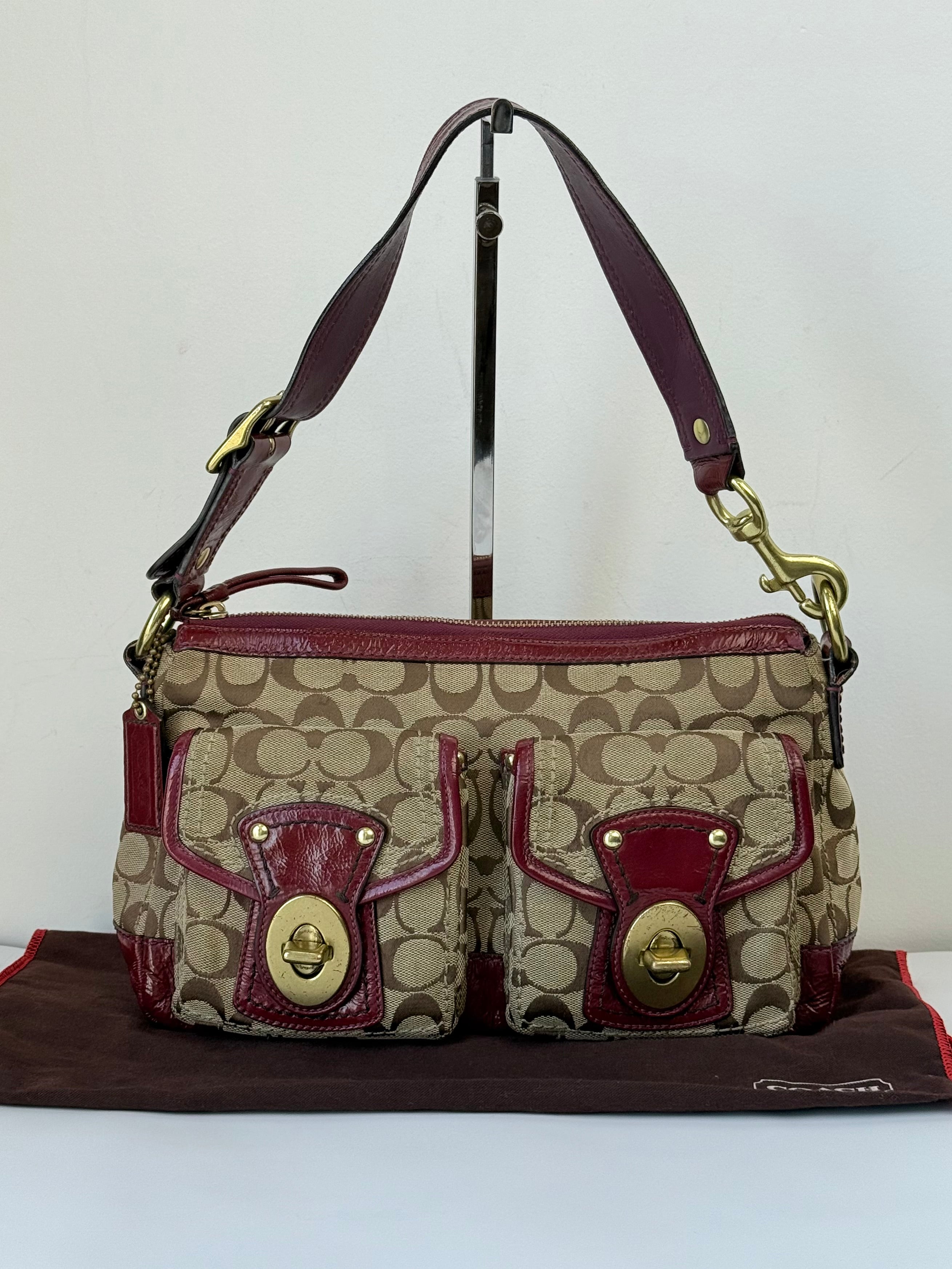 Rare Coach 65th Anniversary Legacy Bag Limited Edition Satchel Bag 00s Y2K HandBag