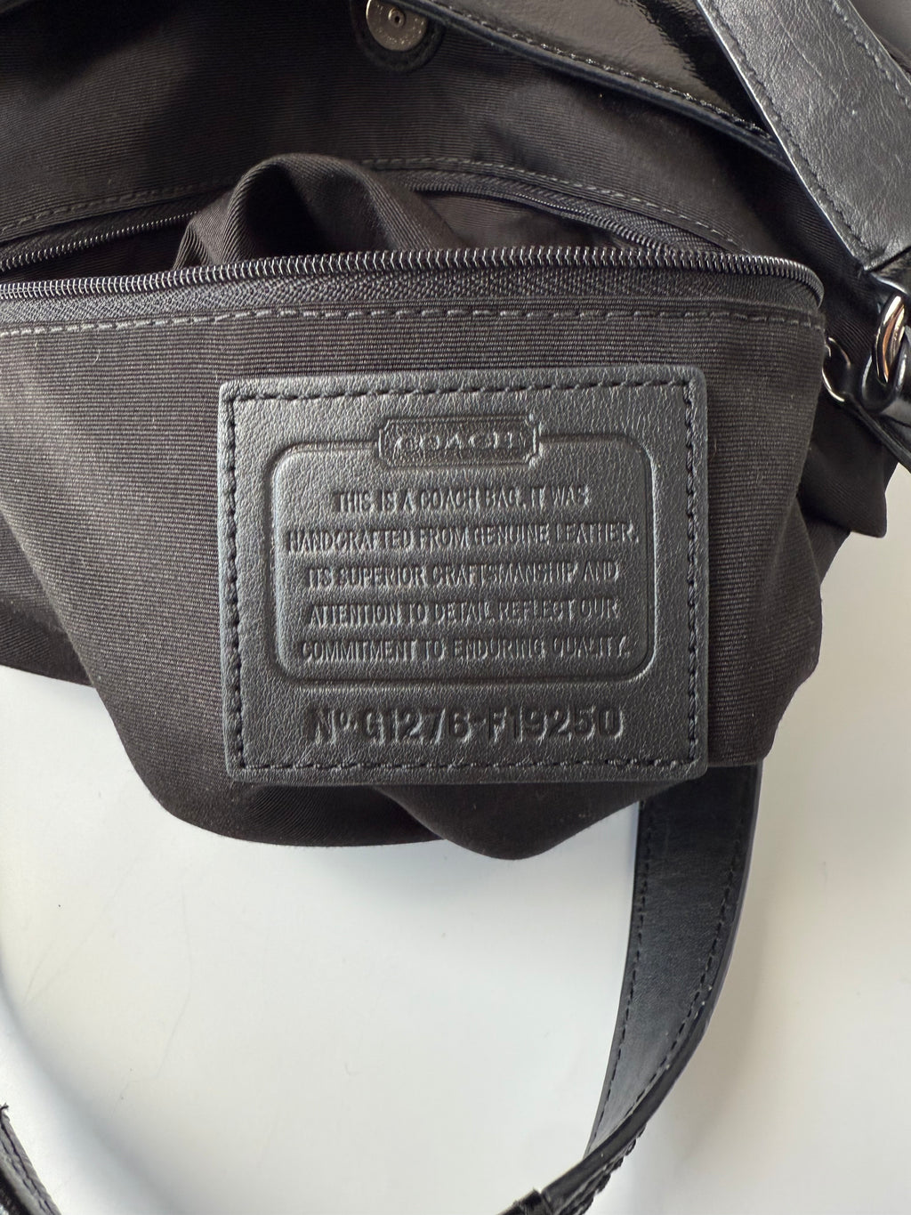 Vintage Coach Soho Hobo Bag Coach Black Leather Shoulder Bag 00s Y2K
