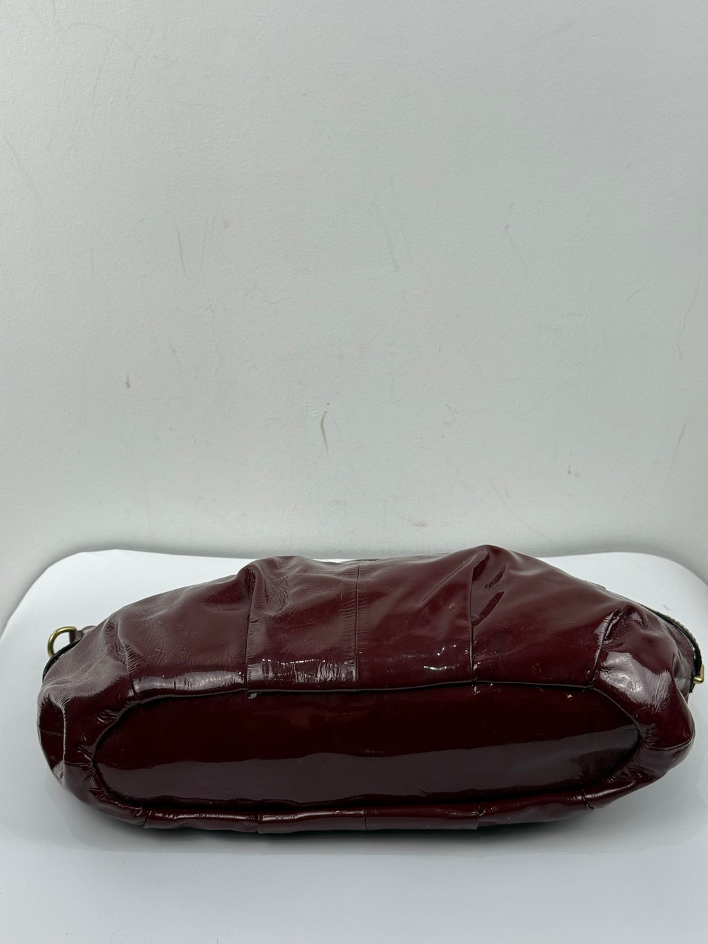Vintage Coach Madison Red Patent Leather Bag Coach Leather Handbag 00s Y2K