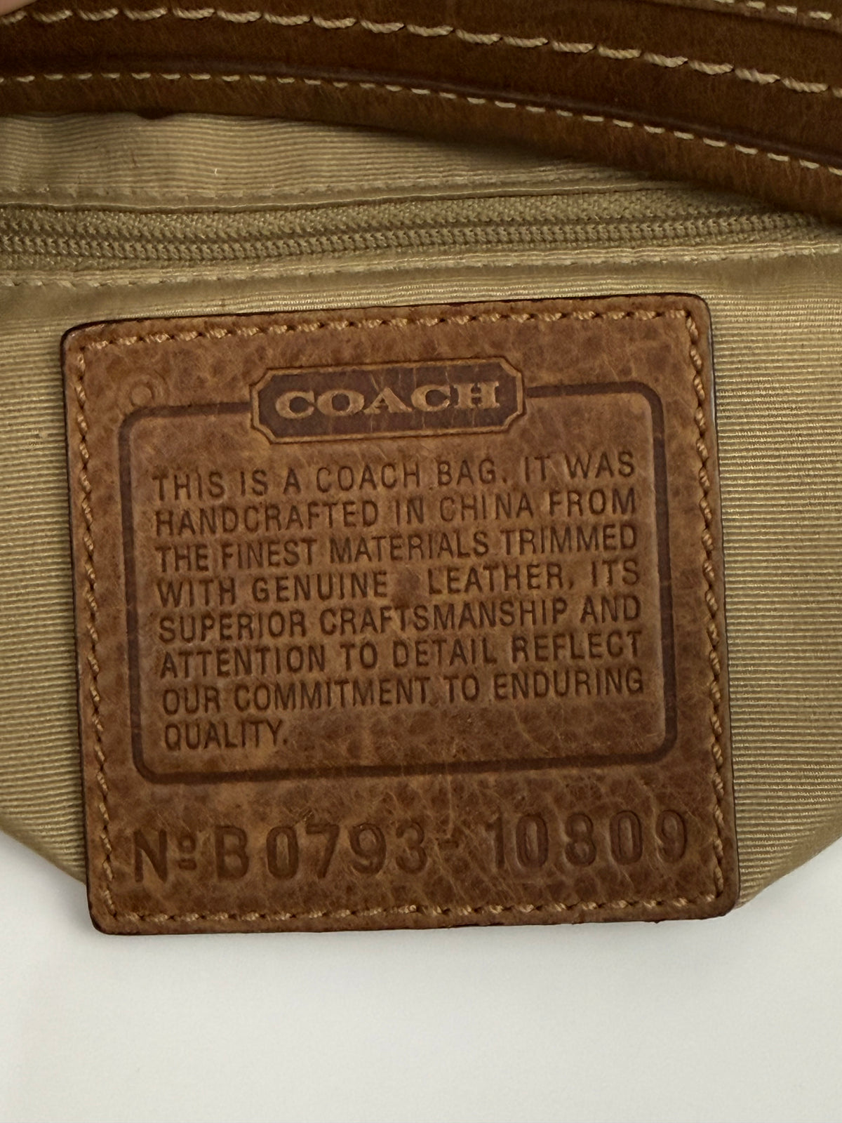 Vintage Coach Ergo Patchwork Tote Bag Bag Brown Signature Canvas Handbag 00s Y2K