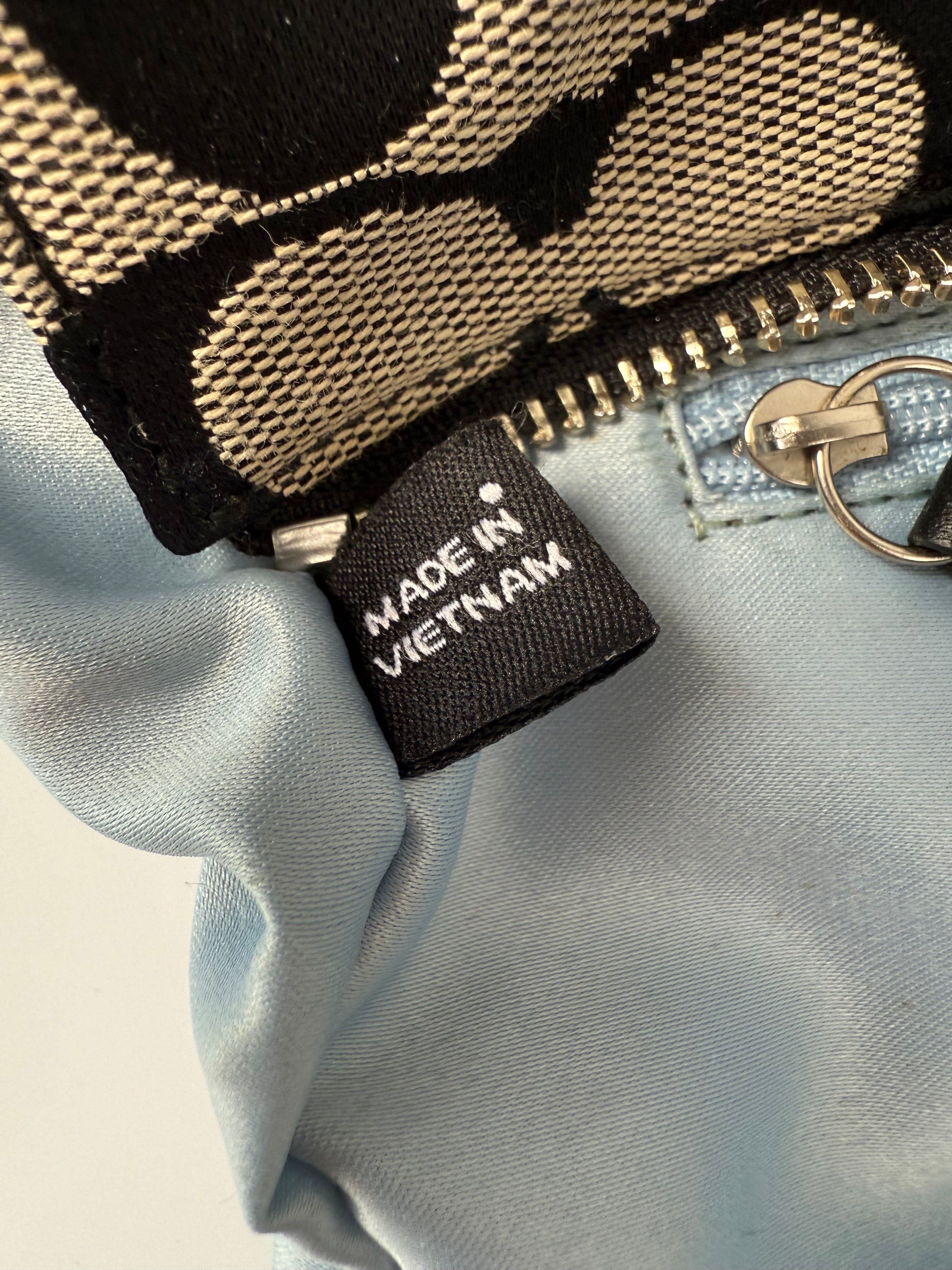 Vintage Coach Gallery Signature Tote Bag Grey & Black Coach Canvas Shoulder Bag 90s 00s Y2K
