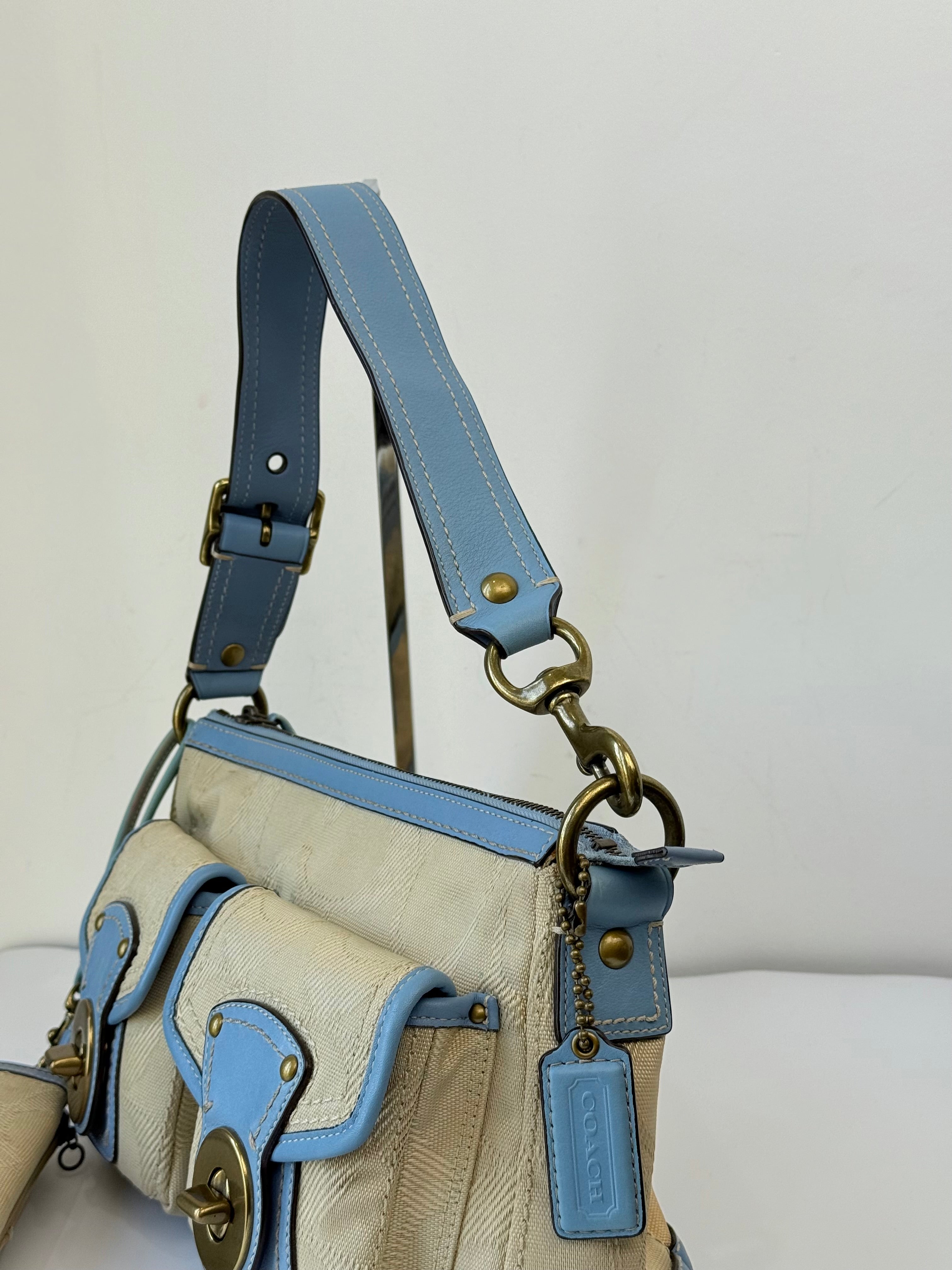 Rare Coach 65th Anniversary Legacy Bag Limited Edition Satchel Bag 00s Y2K HandBag