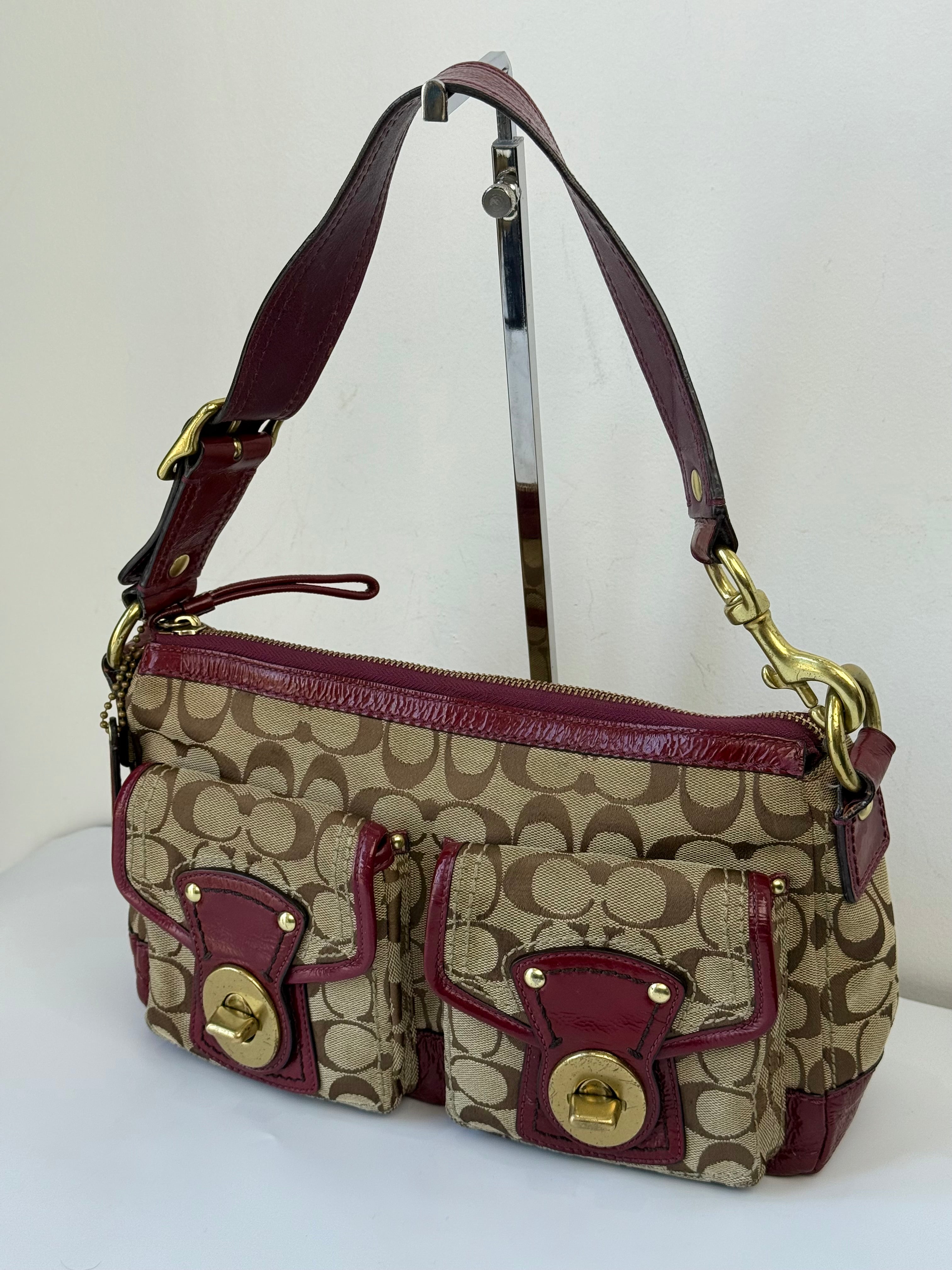 Rare Coach 65th Anniversary Legacy Bag Limited Edition Satchel Bag 00s Y2K HandBag