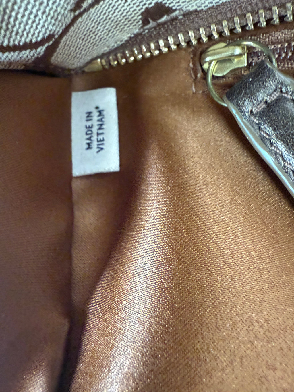 Vintage Coach Signature Taylor Tote Bag Camel Brown Coach Canvas Shoulder Bag Y2K