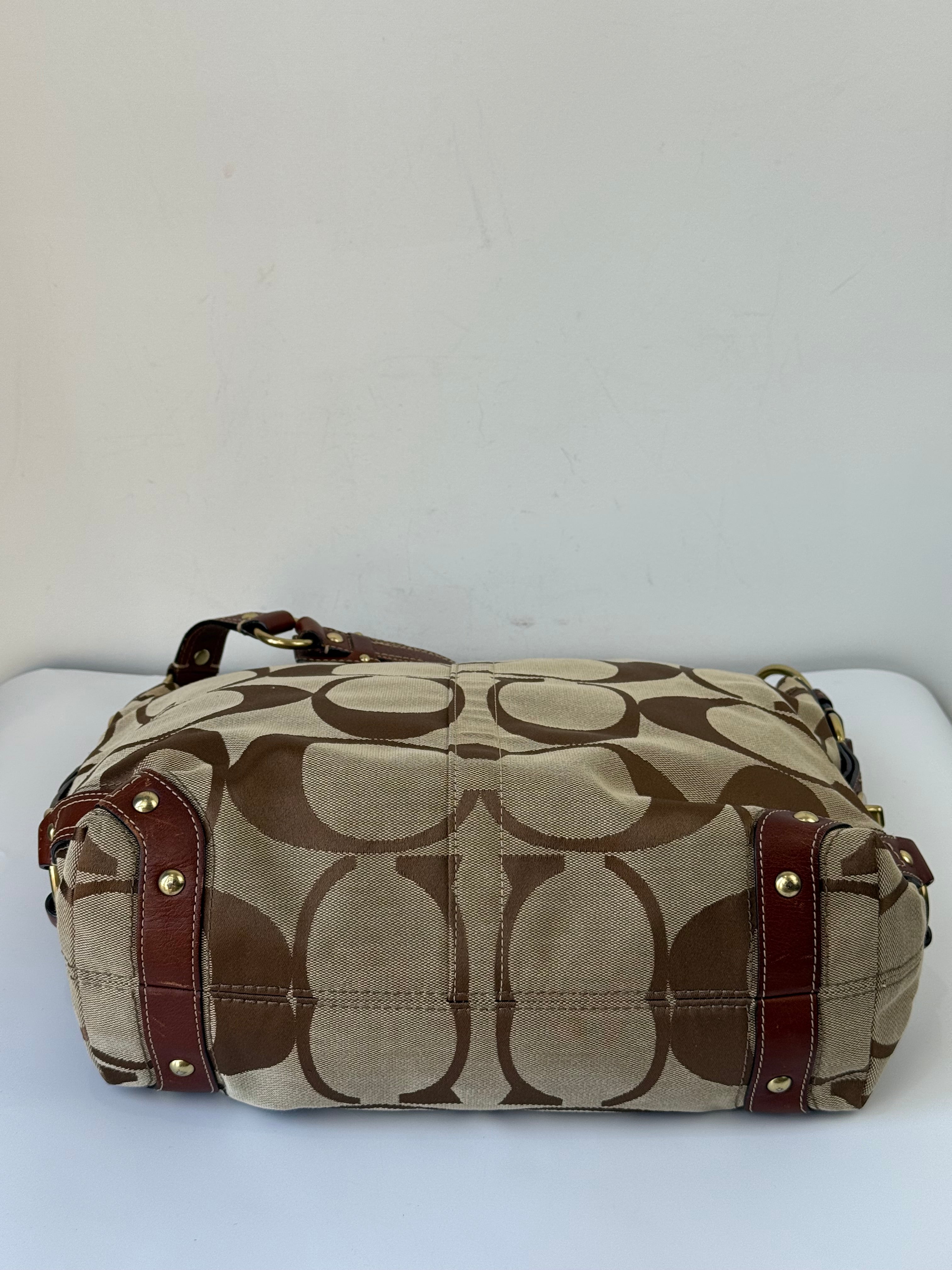 Vintage Coach Carly Bag Coach Signature Hobo Bag 00s Y2K Bag
