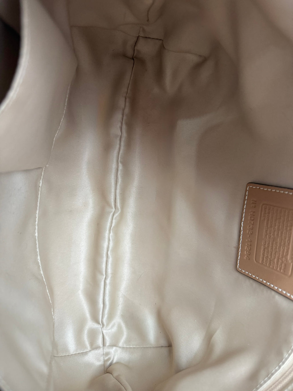Vintage Coach Ergo Brown/Tan Bag Coach Signature Y2K HandBag