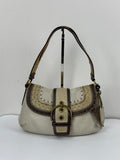 Vintage Coach Soho Studded Leather Flap Bag Coach Shoulder Bag 00s Y2K