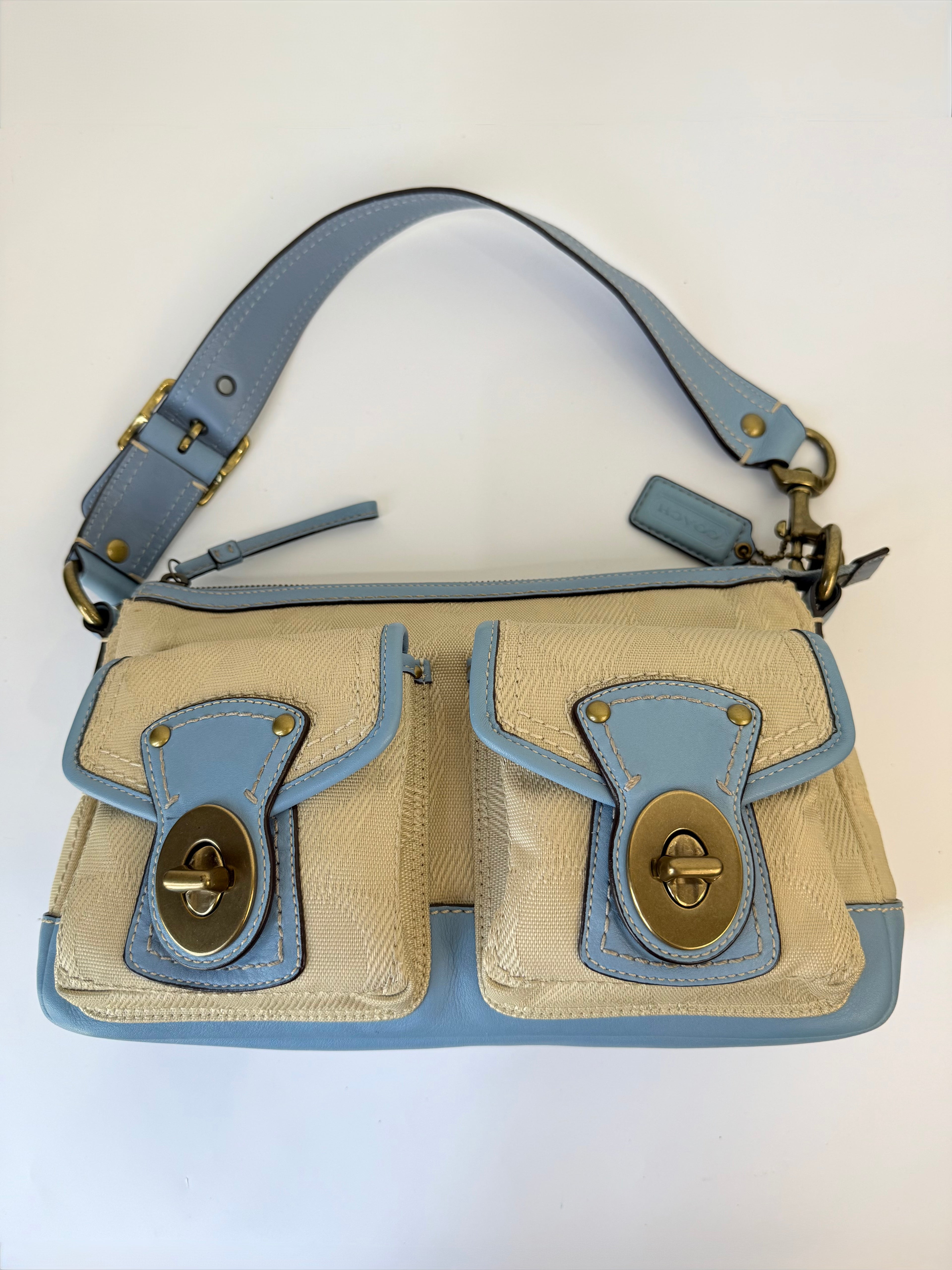 Rare Coach 65th Anniversary Legacy Bag Limited Edition Satchel Bag 00s Y2K HandBag