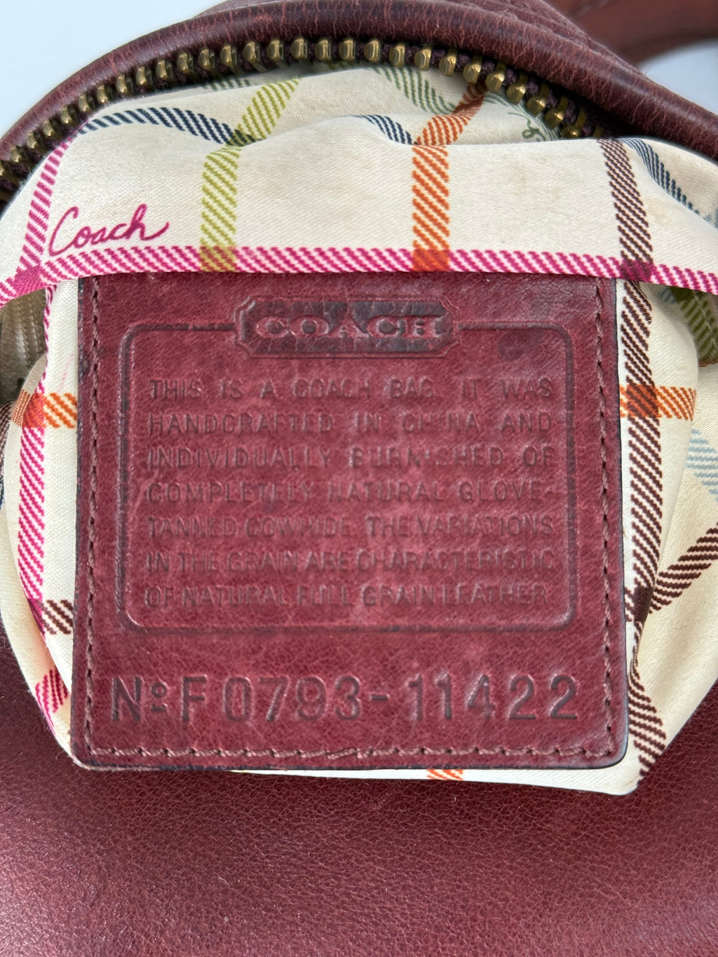 Vintage Coach Bleecker Burgundy Bucket Bag Coach Leather Y2K Shoulder Bag