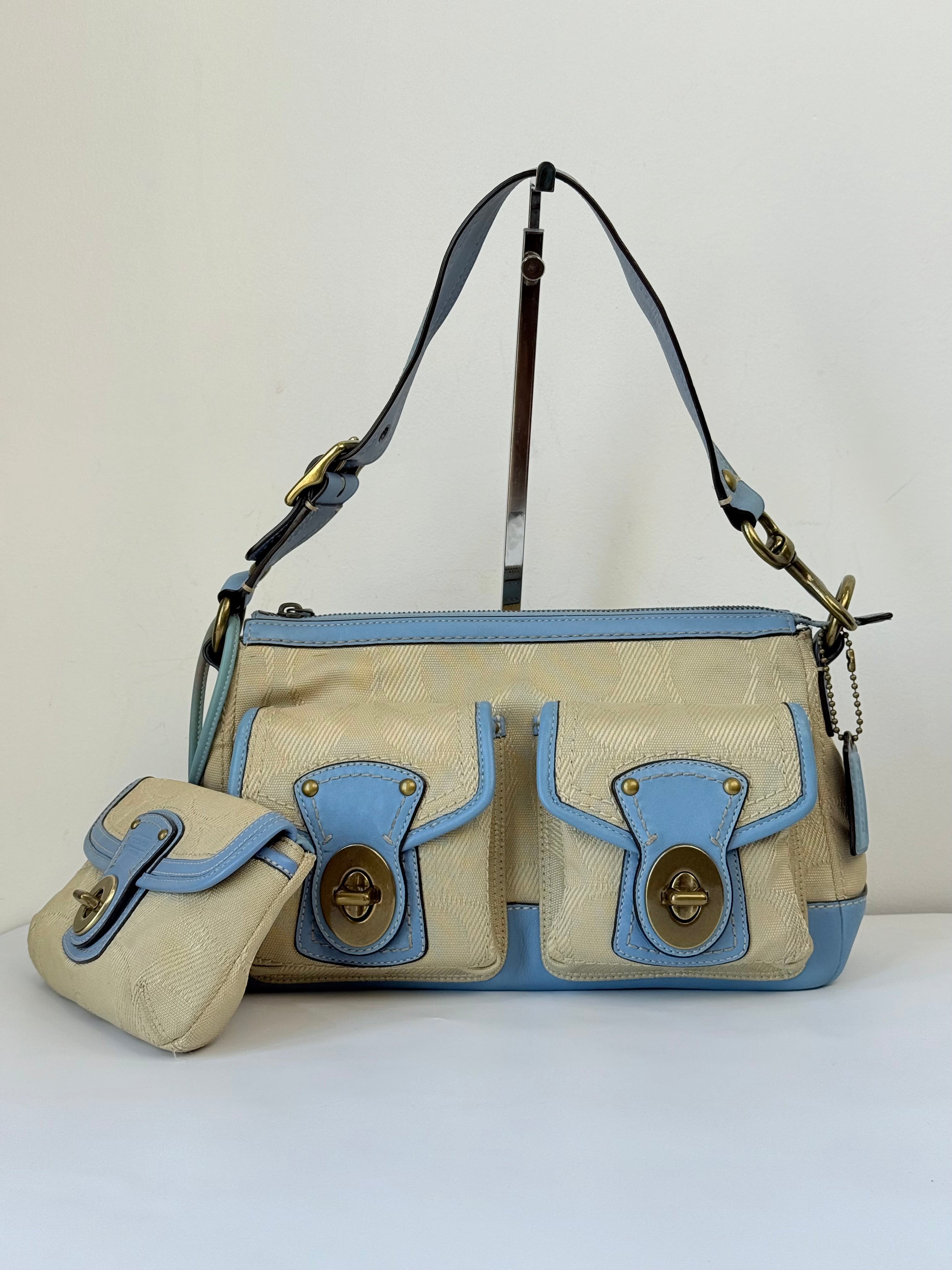 Rare Coach 65th Anniversary Legacy Bag Limited Edition Satchel Bag 00s Y2K HandBag