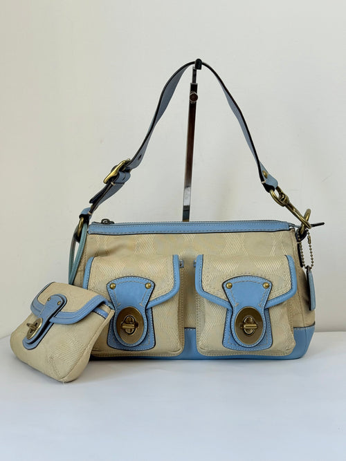 Rare Coach 65th Anniversary Legacy Bag Limited Edition Satchel Bag 00s Y2K HandBag