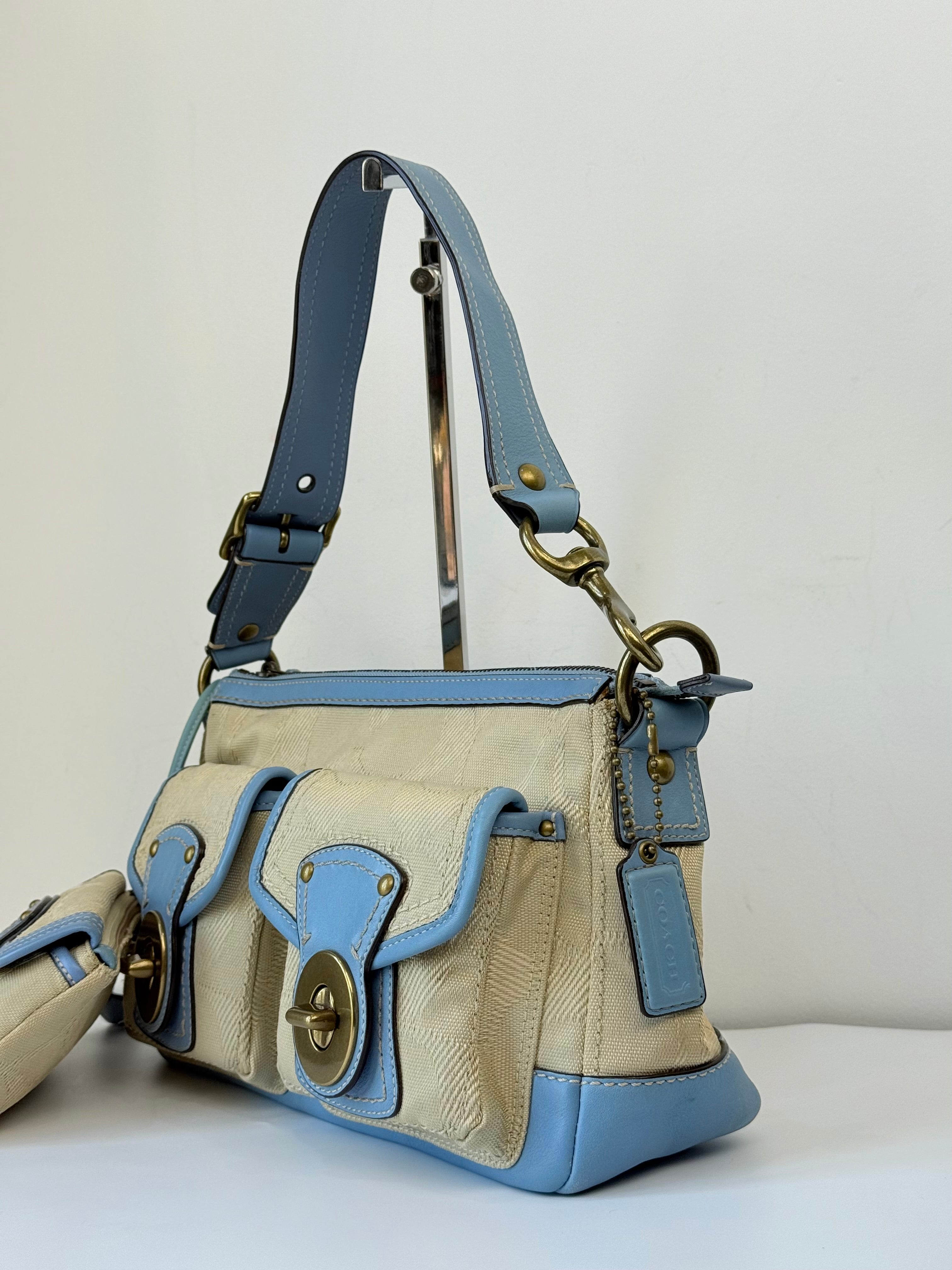 Rare Coach 65th Anniversary Legacy Bag Limited Edition Satchel Bag 00s Y2K HandBag