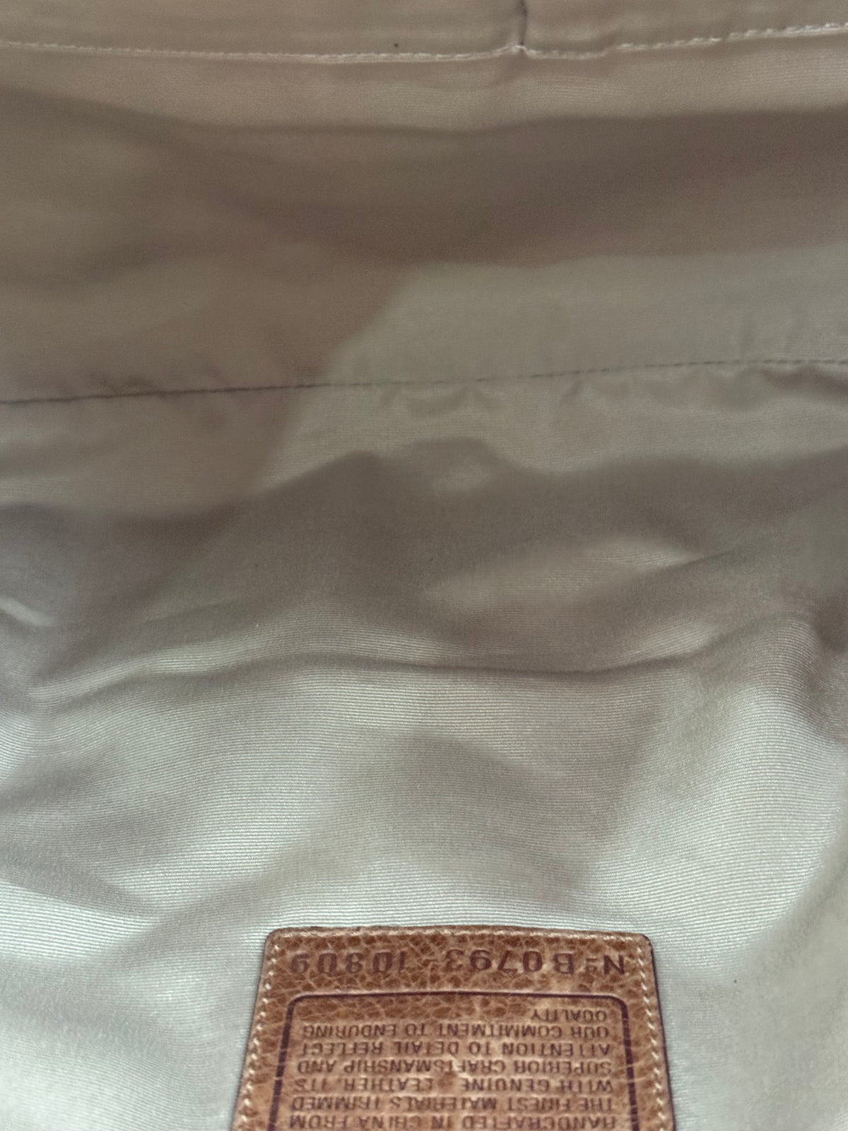 Vintage Coach Ergo Patchwork Tote Bag Bag Brown Signature Canvas Handbag 00s Y2K