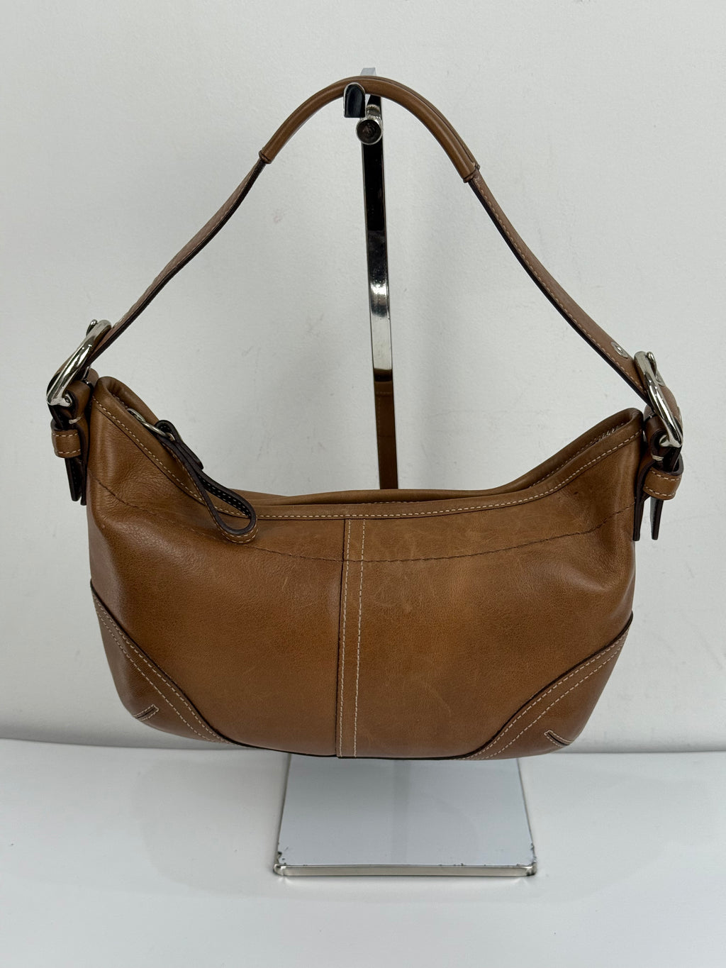 Vintage Coach Hobo Bag Coach Brown/Tan Leather Y2K HandBag