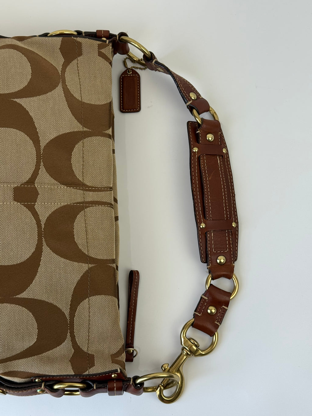 Vintage Coach Carly Bag Coach Signature Hobo Bag 00s Y2K Bag