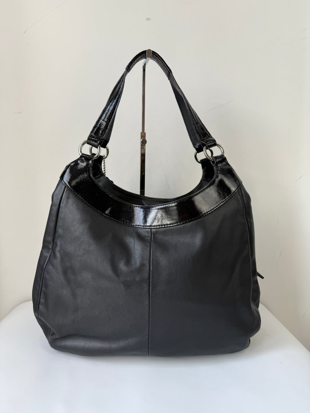 Vintage Coach Soho Hobo Bag Coach Black Leather Shoulder Bag 00s Y2K