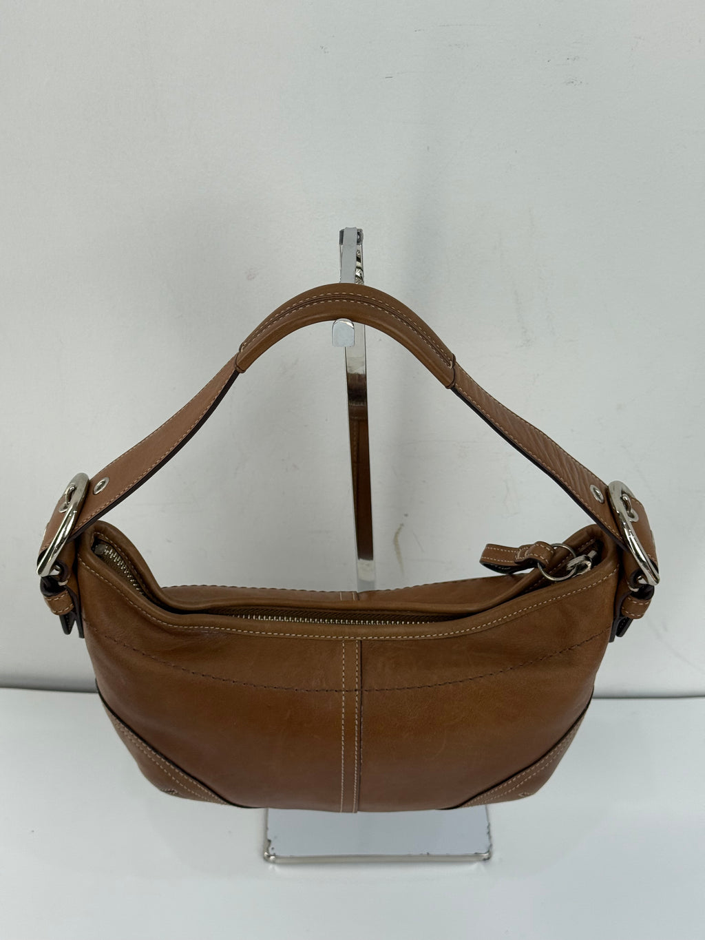 Vintage Coach Hobo Bag Coach Brown/Tan Leather Y2K HandBag