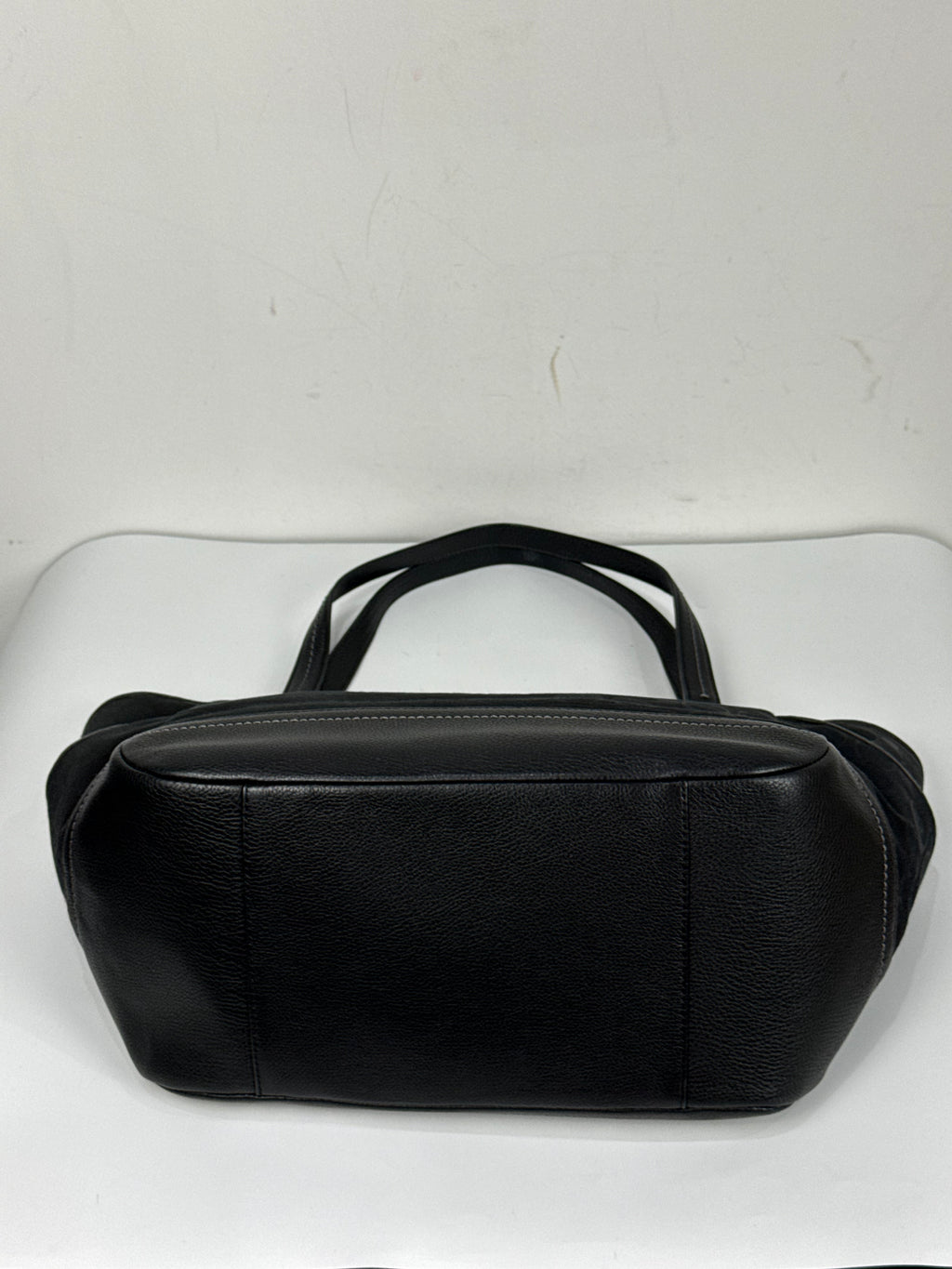 Vintage Coach Park Signature Carrie Tote Bag Black Coach Canvas Handbag 00s Y2K