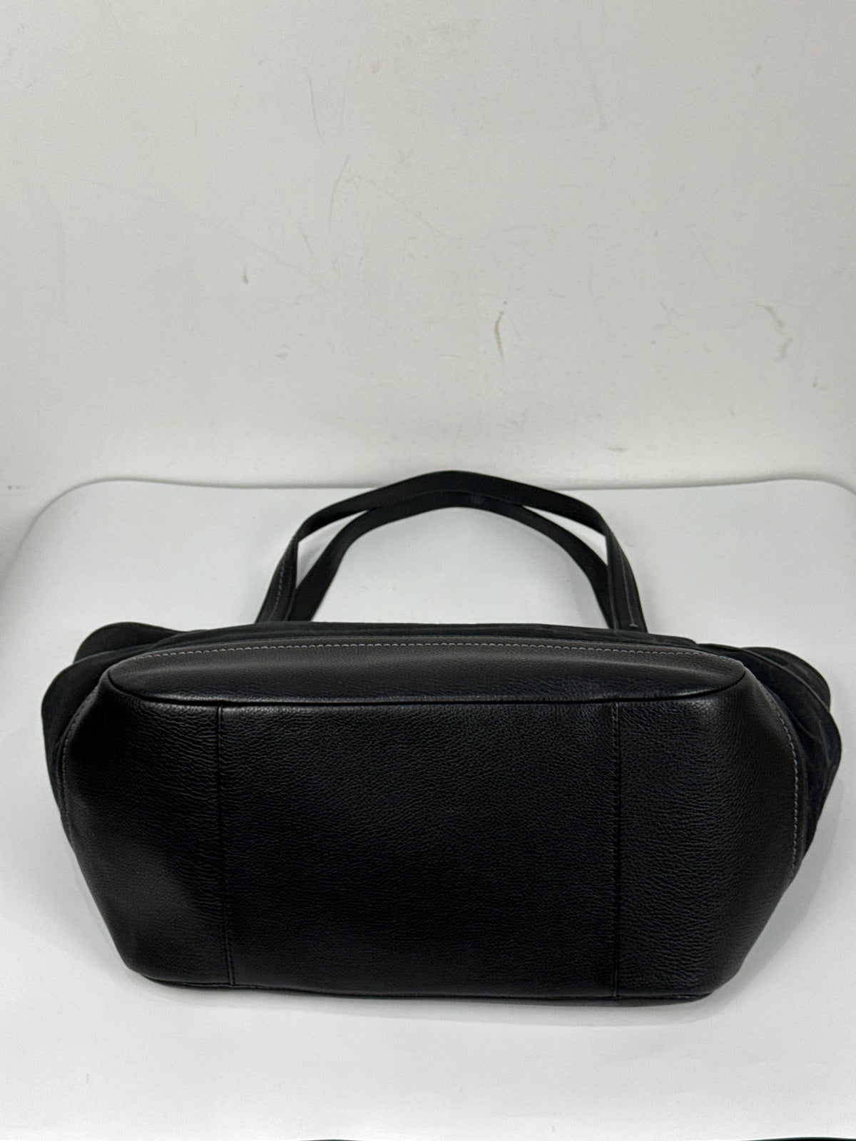 Vintage Coach Park Signature Carrie Tote Bag Black Coach Canvas Handbag 00s Y2K