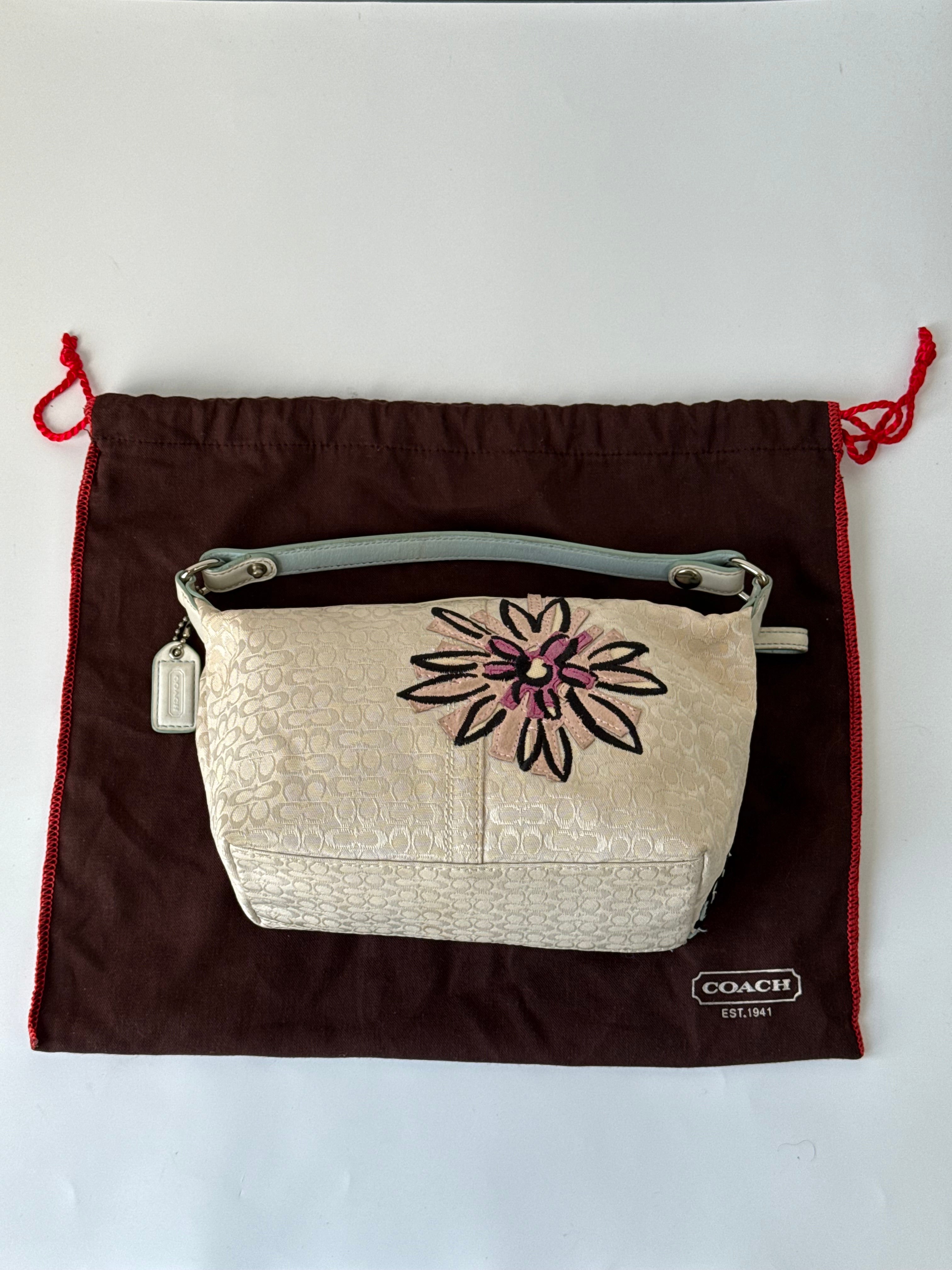 Vintage Coach Bumble Bee Bag Coach Signature Handbag 00s Y2K