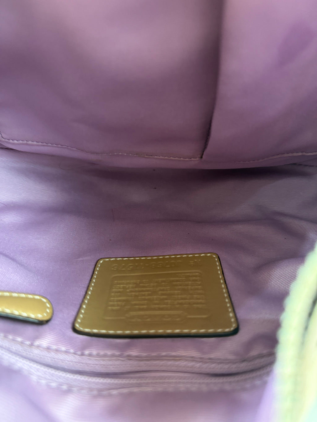 Vintage Coach Hampton Hobo Bag Brown and Tan Coach Signature Shoulder Bag 00s Y2K