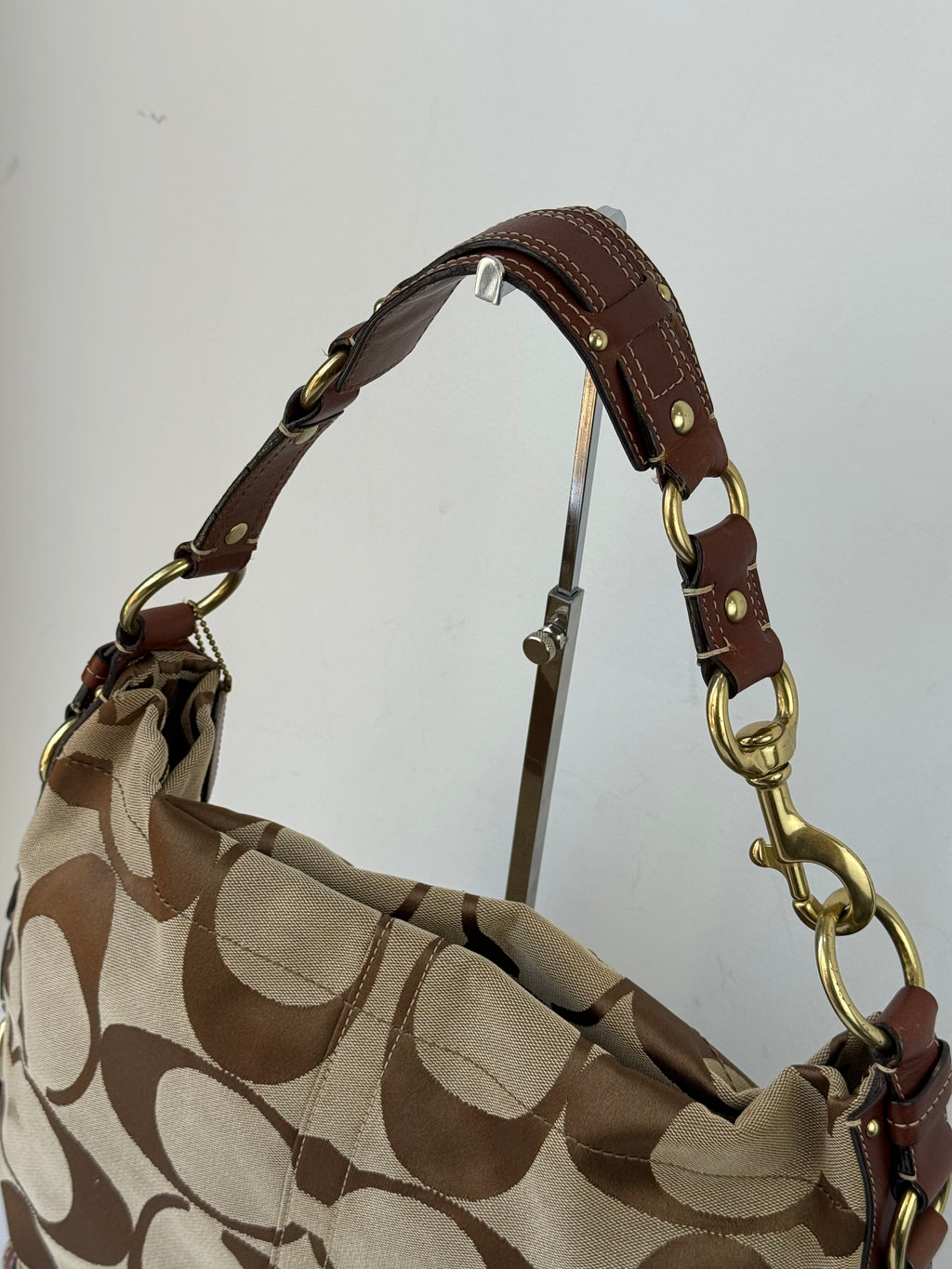 Vintage Coach Carly Bag Coach Signature Hobo Bag 00s Y2K Bag