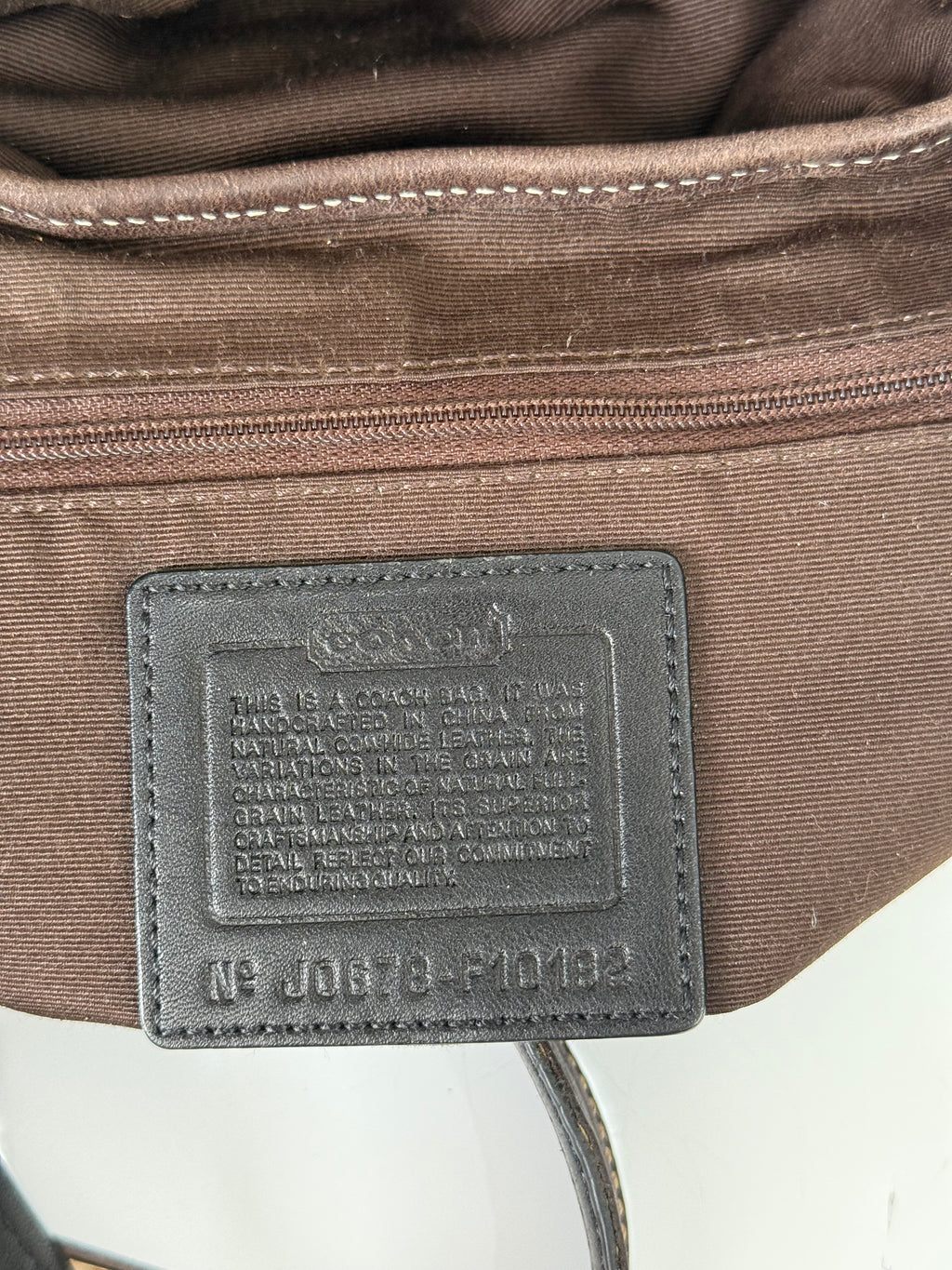 Vintage Coach Dark Brown Soho Shoulder Bag Coach Leather Handbag 00s Y2K