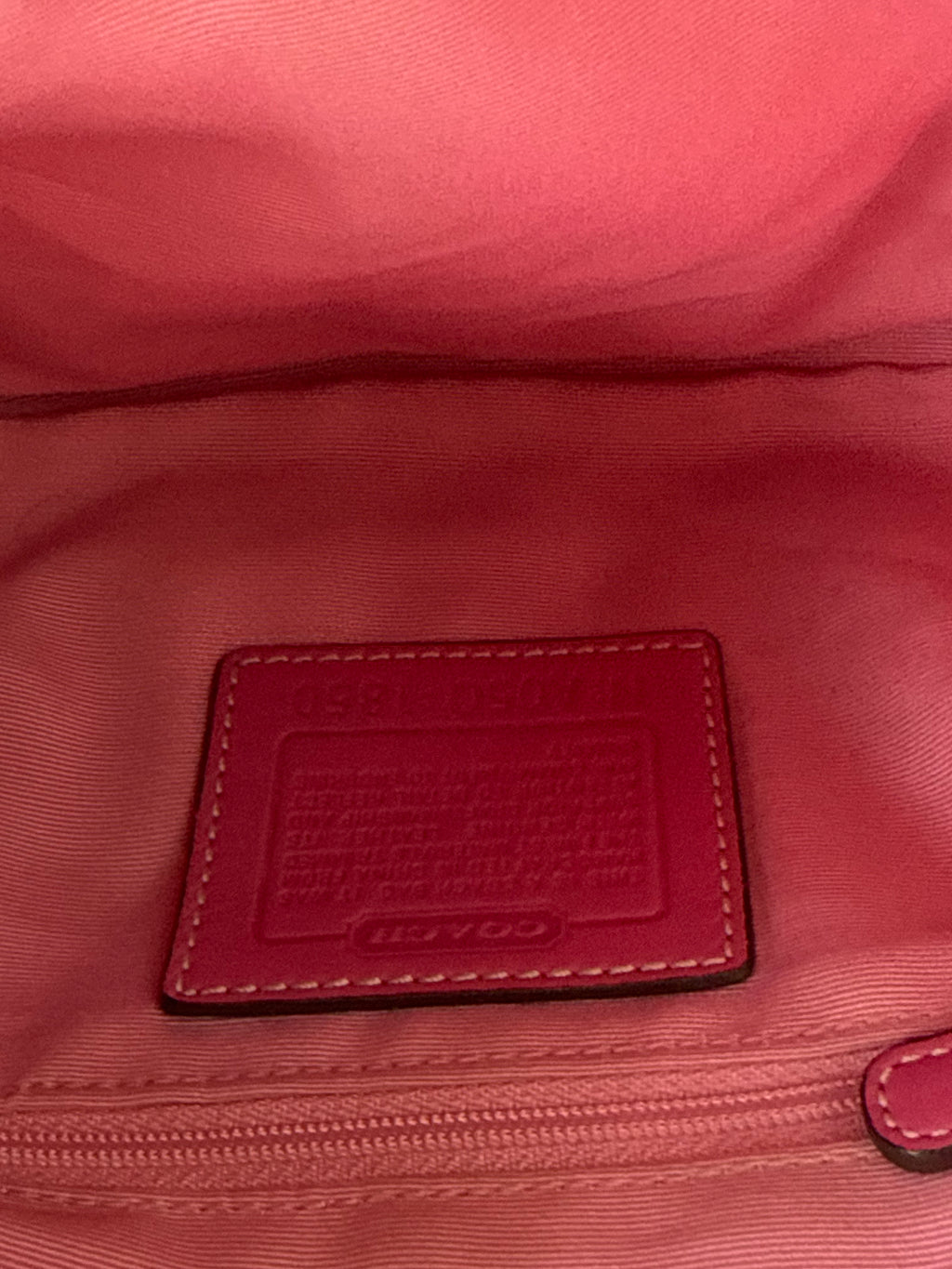 Vintage Coach Pink Soho Hobo Bag Coach Signature Pink and Brown Shoulder 00s Y2K
