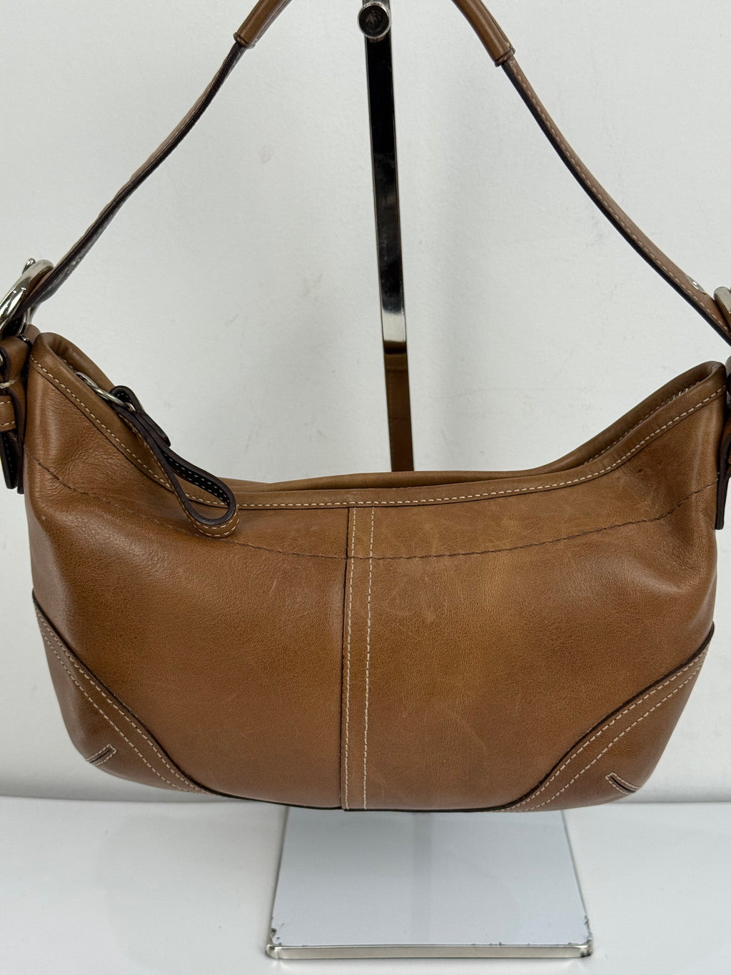Vintage Coach Hobo Bag Coach Brown/Tan Leather Y2K HandBag