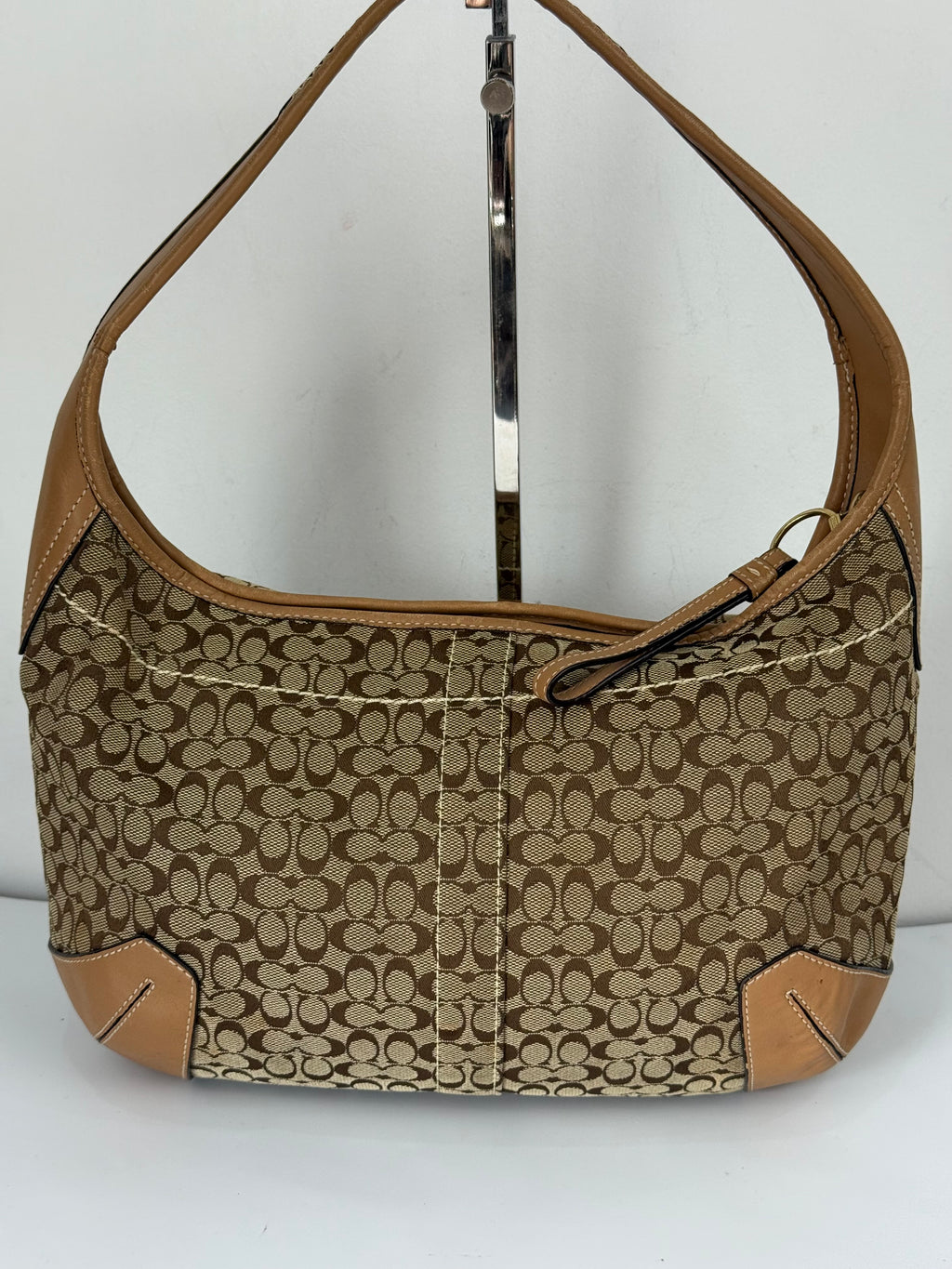 Vintage Coach Ergo Brown/Tan Bag Coach Signature Y2K HandBag