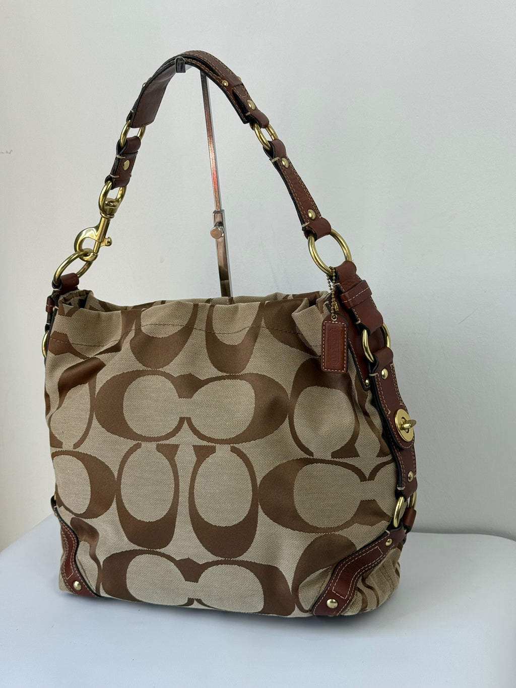 Vintage Coach Carly Bag Coach Signature Hobo Bag 00s Y2K Bag