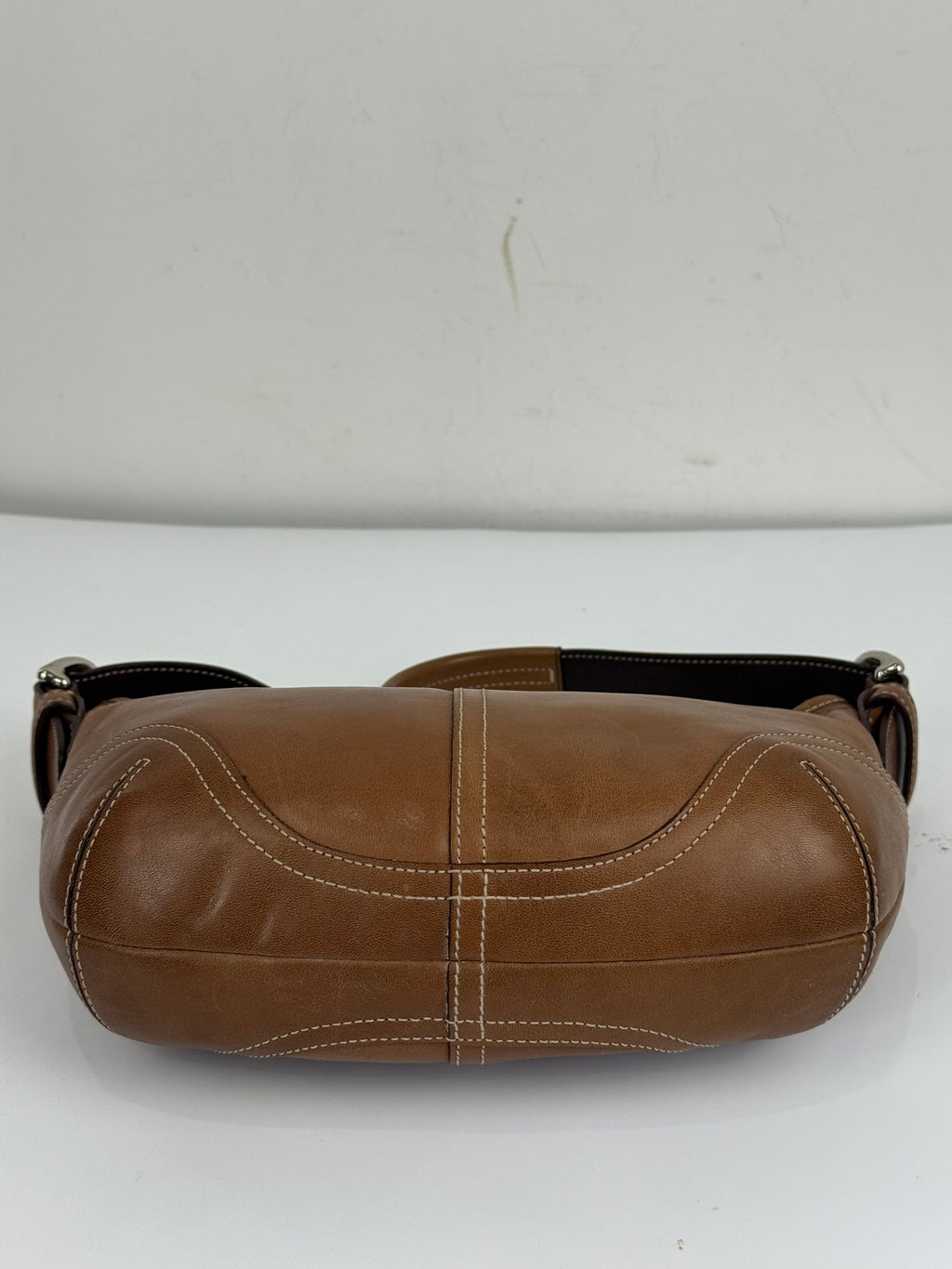 Vintage Coach Hobo Bag Coach Brown/Tan Leather Y2K HandBag